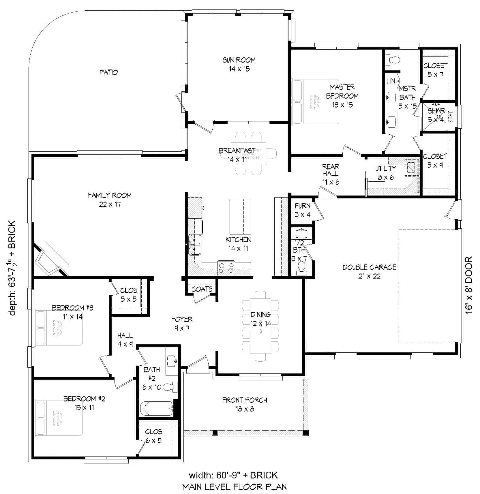 Floor Plan Main Level