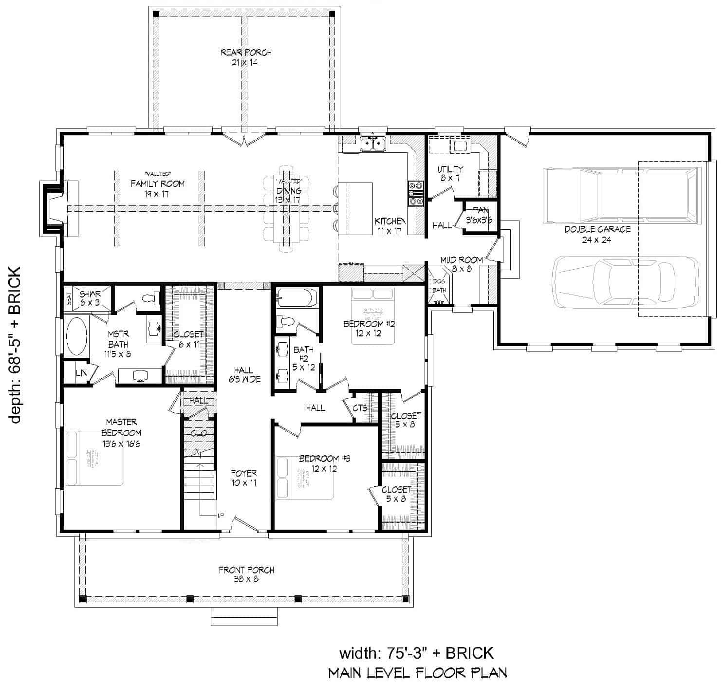 Floor Plan Main Level