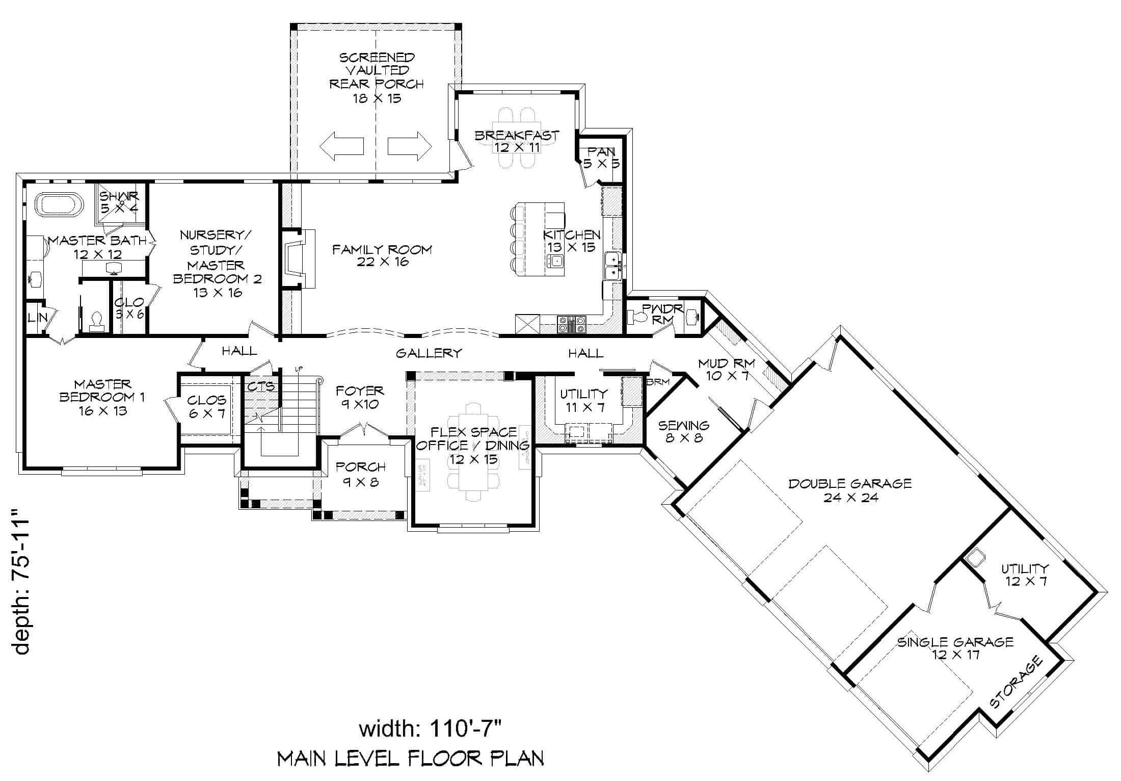Floor Plan Main Level