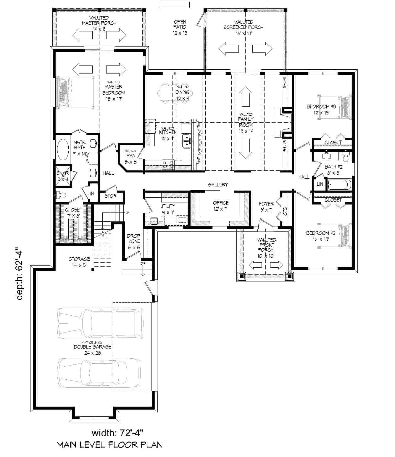 Floor Plan Main Level