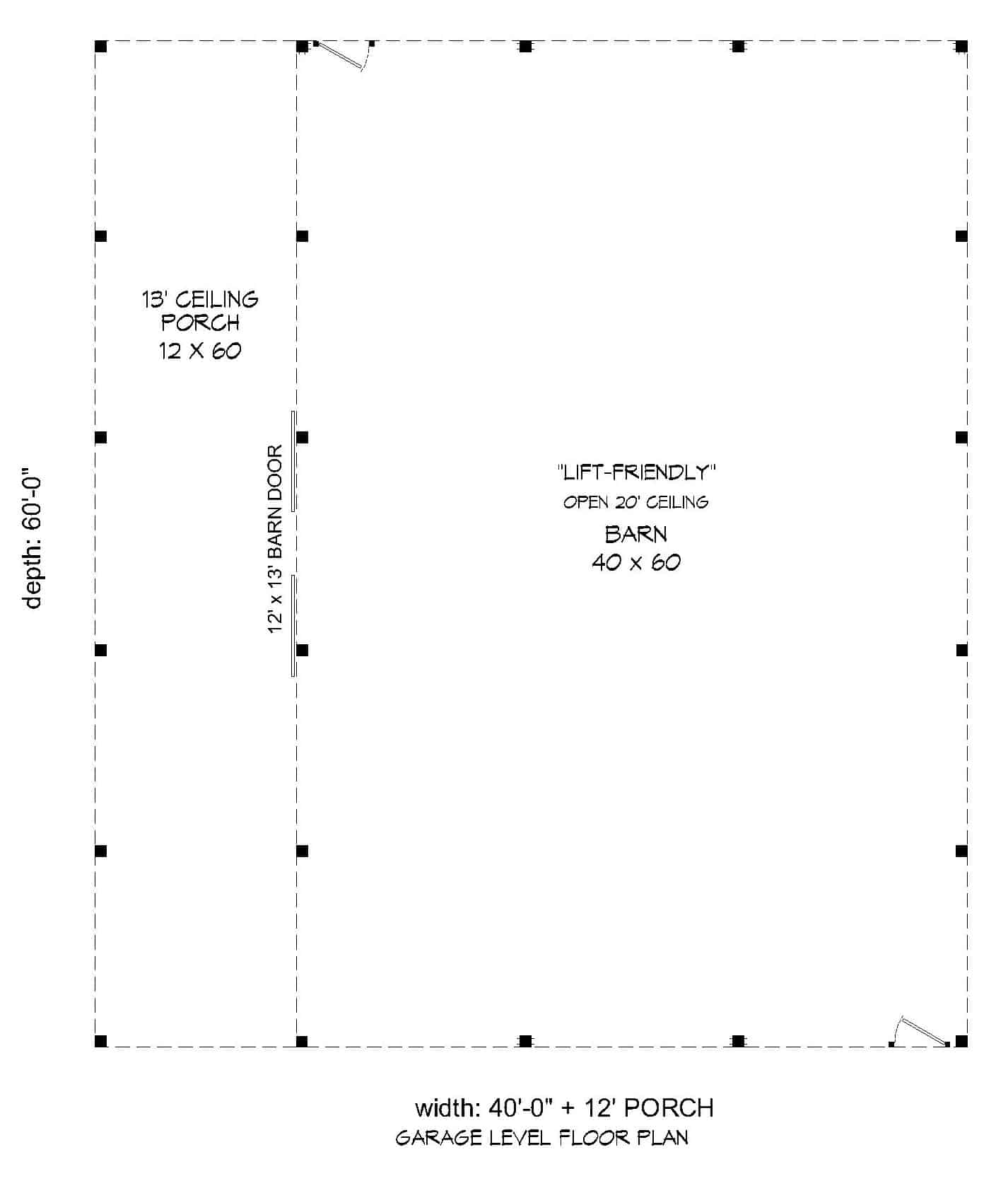 Floor Plan Main Level