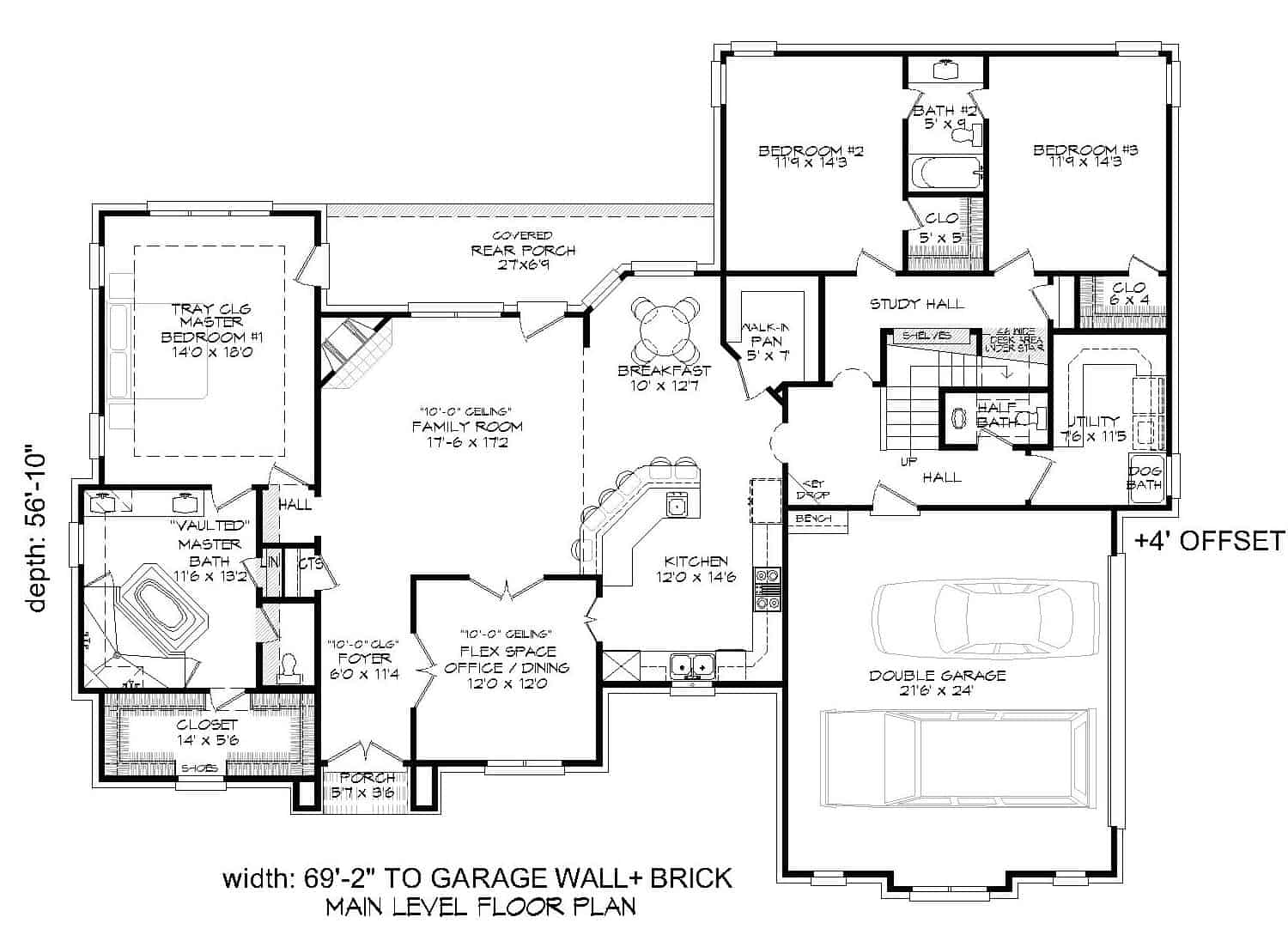 Floor Plan Main Level