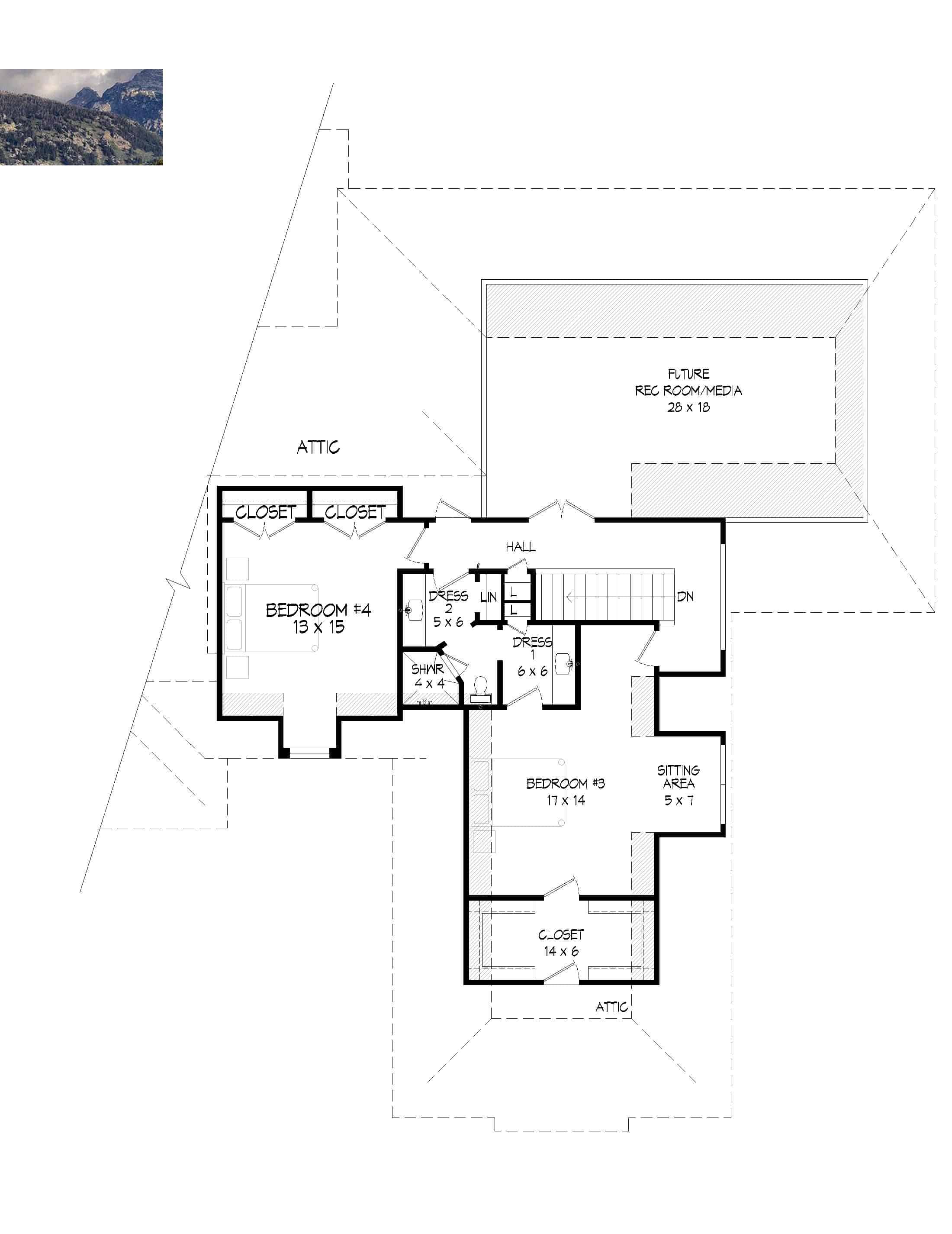 Floor Plan Upper Level
