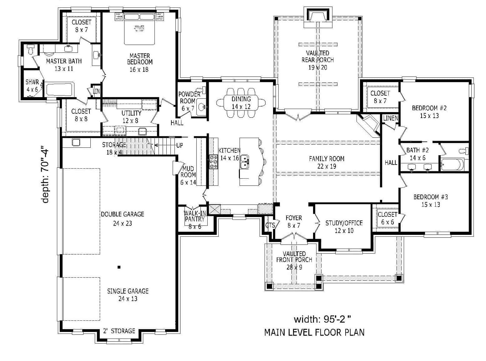 Floor Plan Main Level