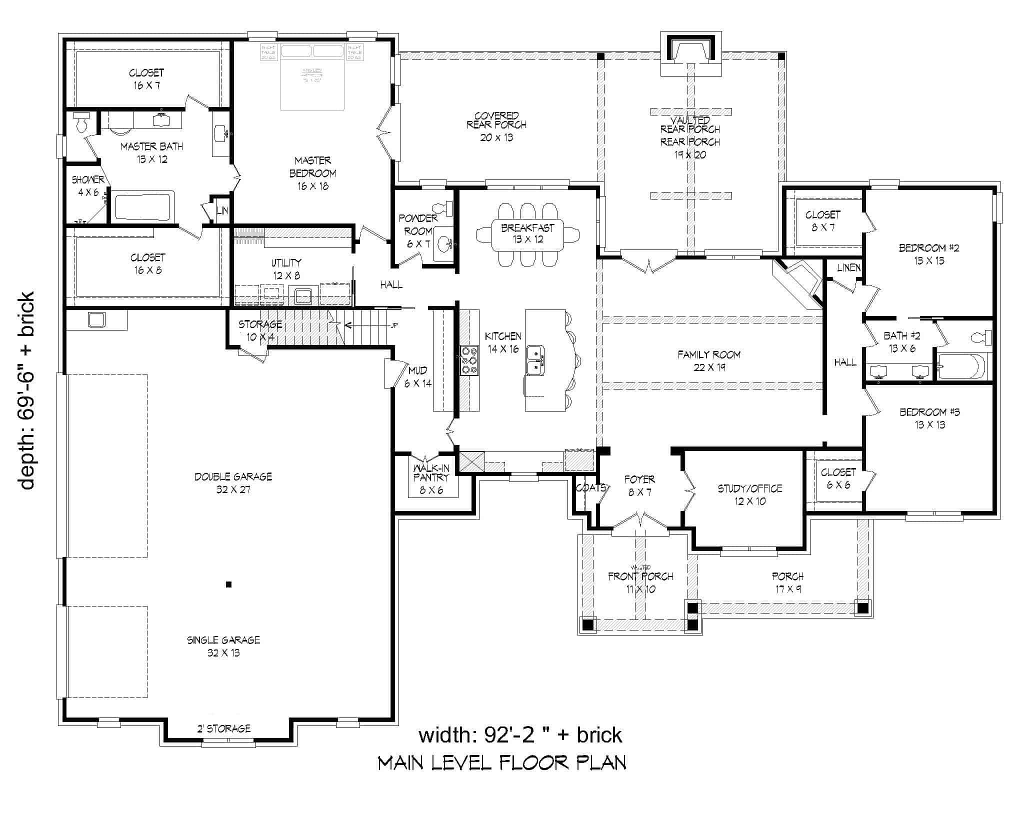 Floor Plan Main Level