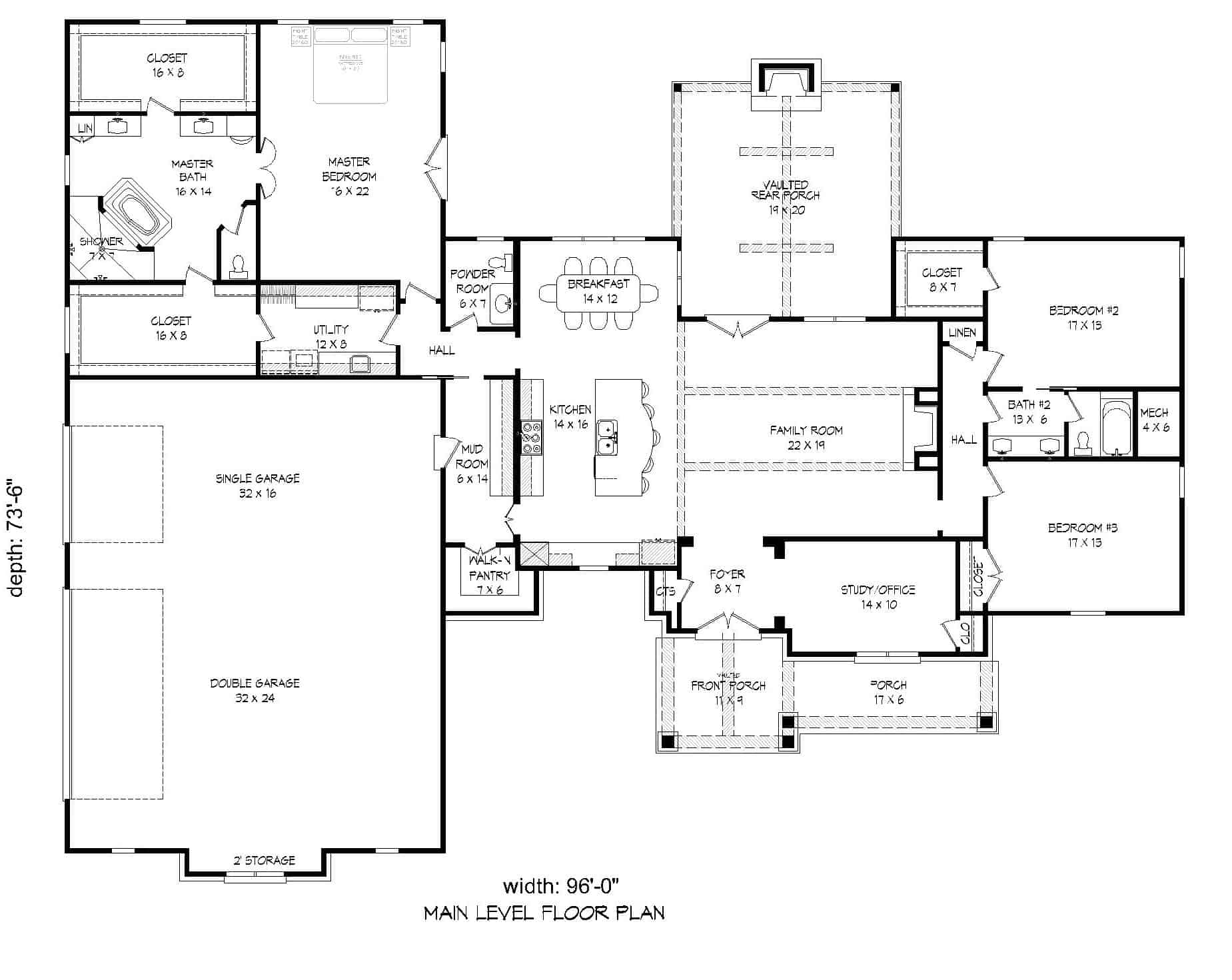 Floor Plan Main Level