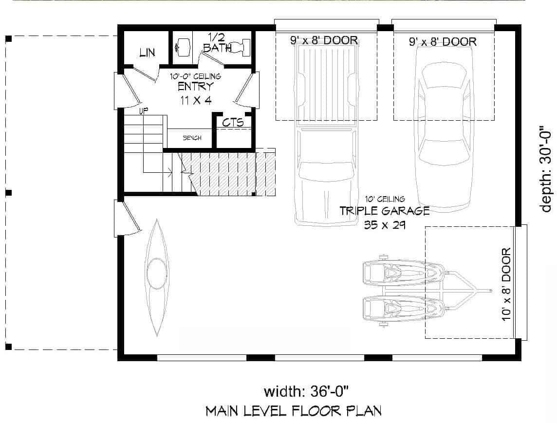 Floor Plan Main Level