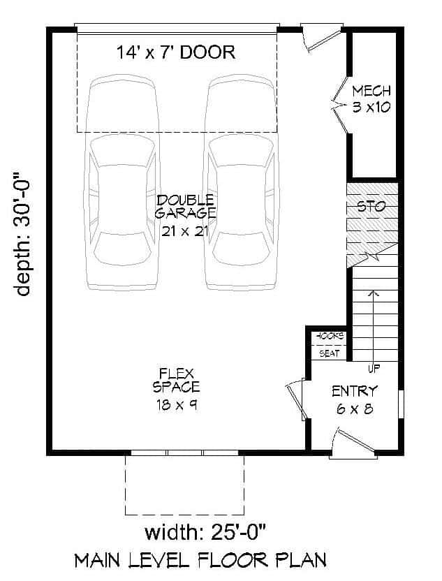 Floor Plan Main Level
