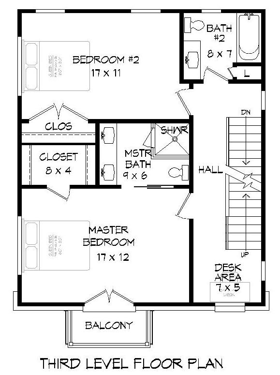 Floor Plan Third Story