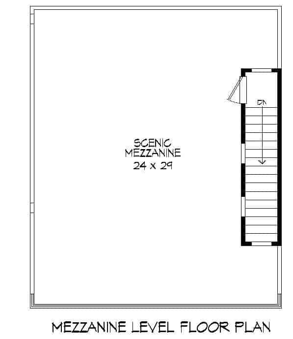 Floor Plan Fourth Story