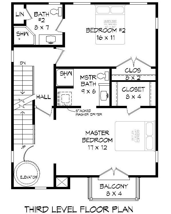 Floor Plan Third Story