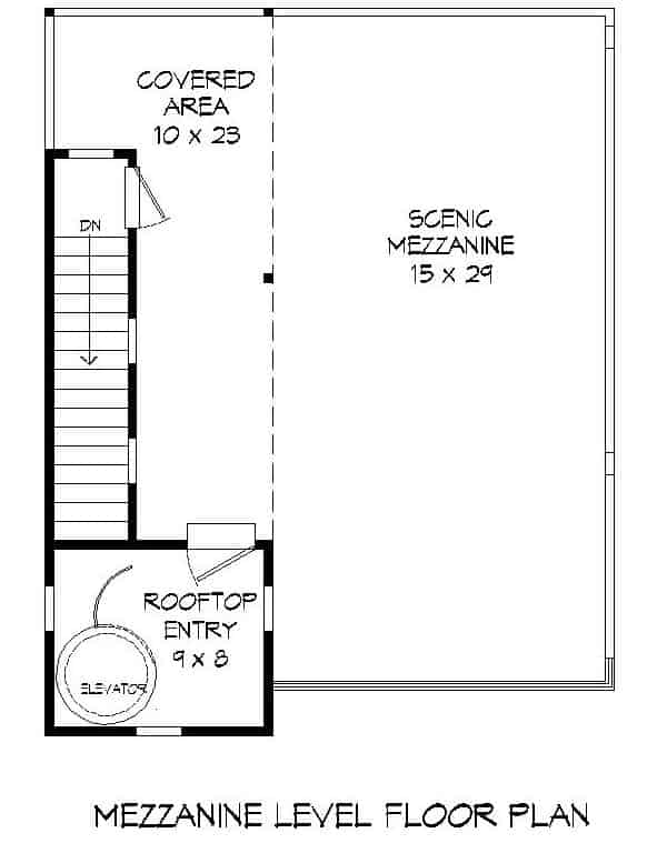 Floor Plan Fourth Story