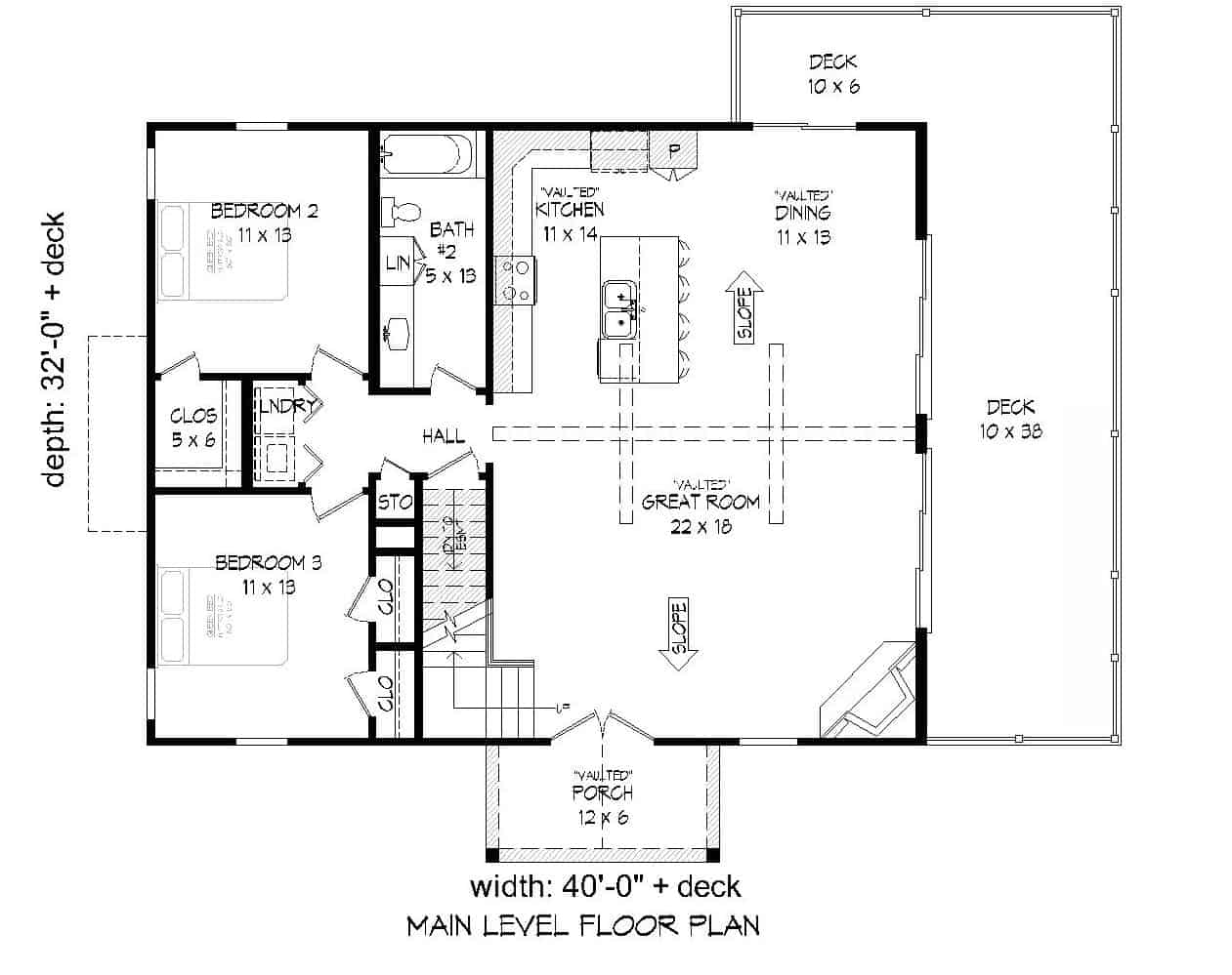 Floor Plan Main Level