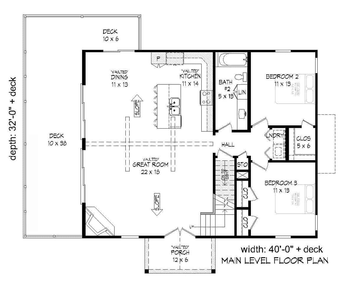 Floor Plan Main Level