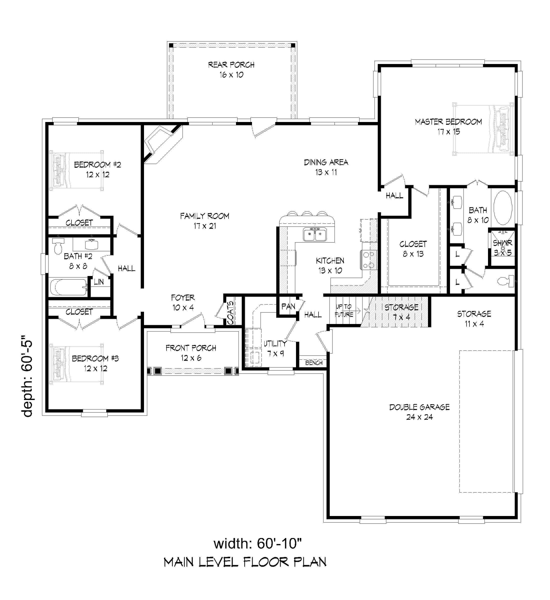 Floor Plan Main Level