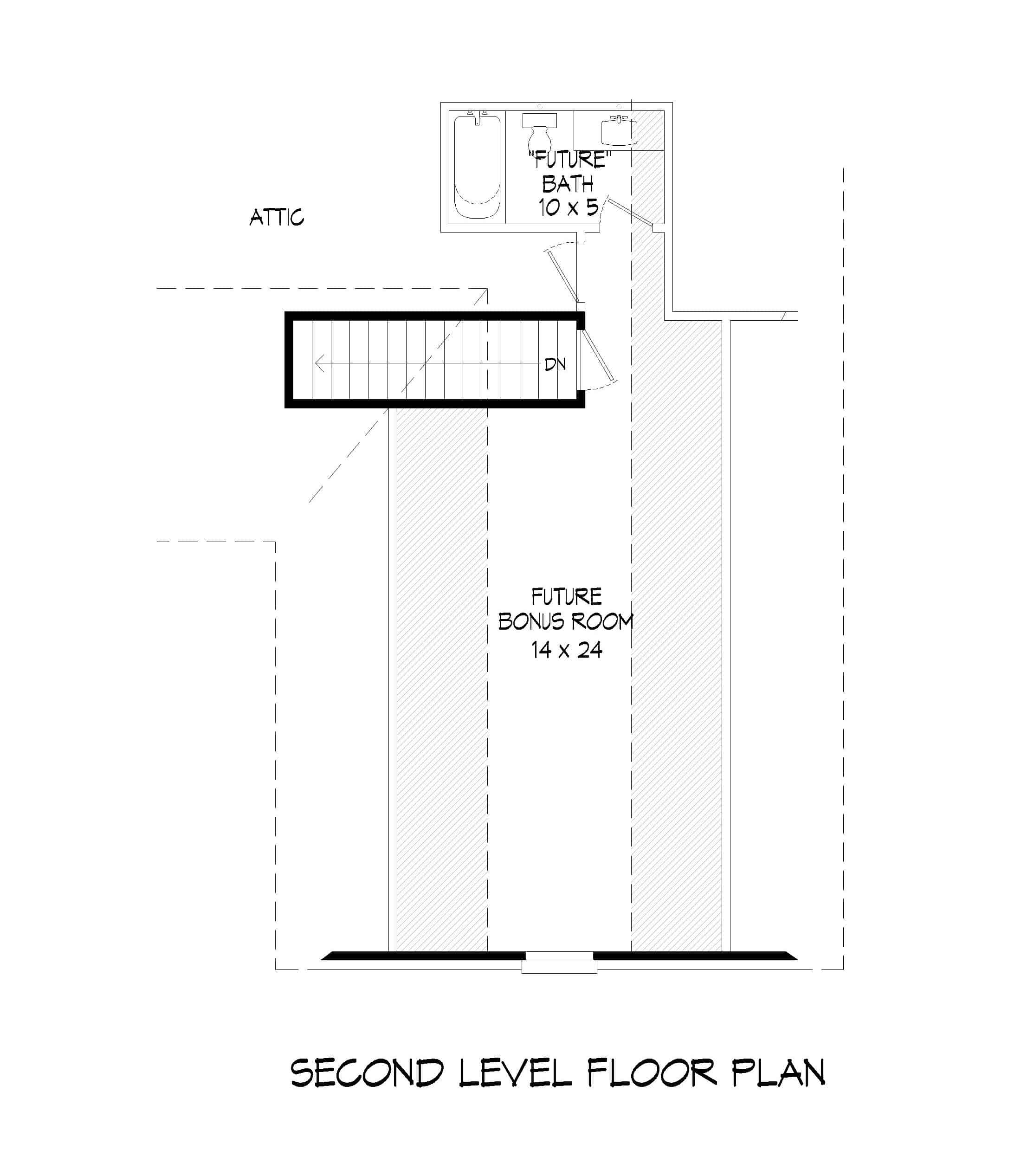 Floor Plan Bonus Room