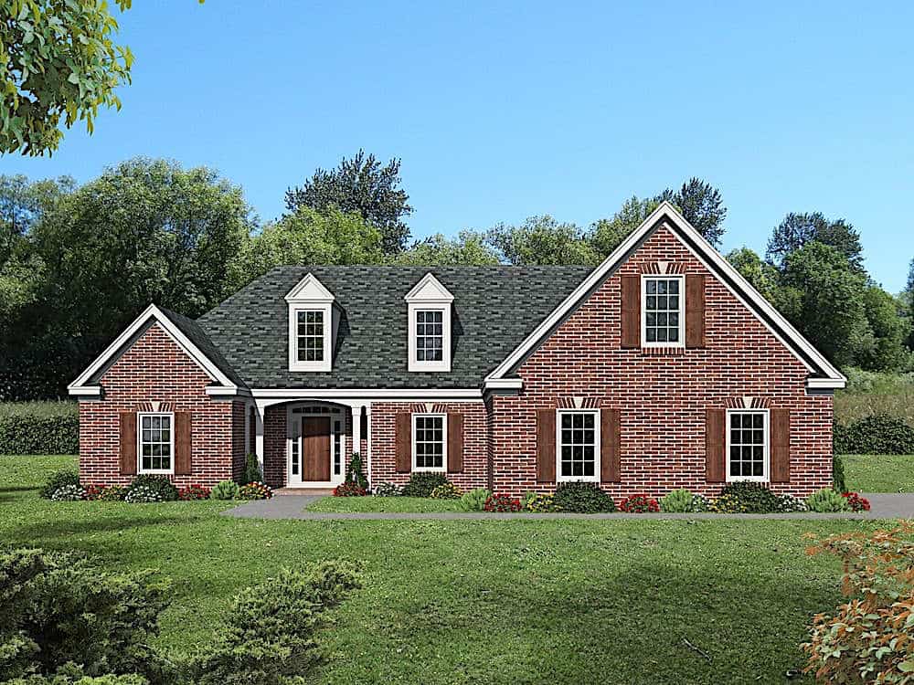 3-Bedroom, 1900 Sq Ft Ranch Home - Plan #196-1183 - Main Exterior