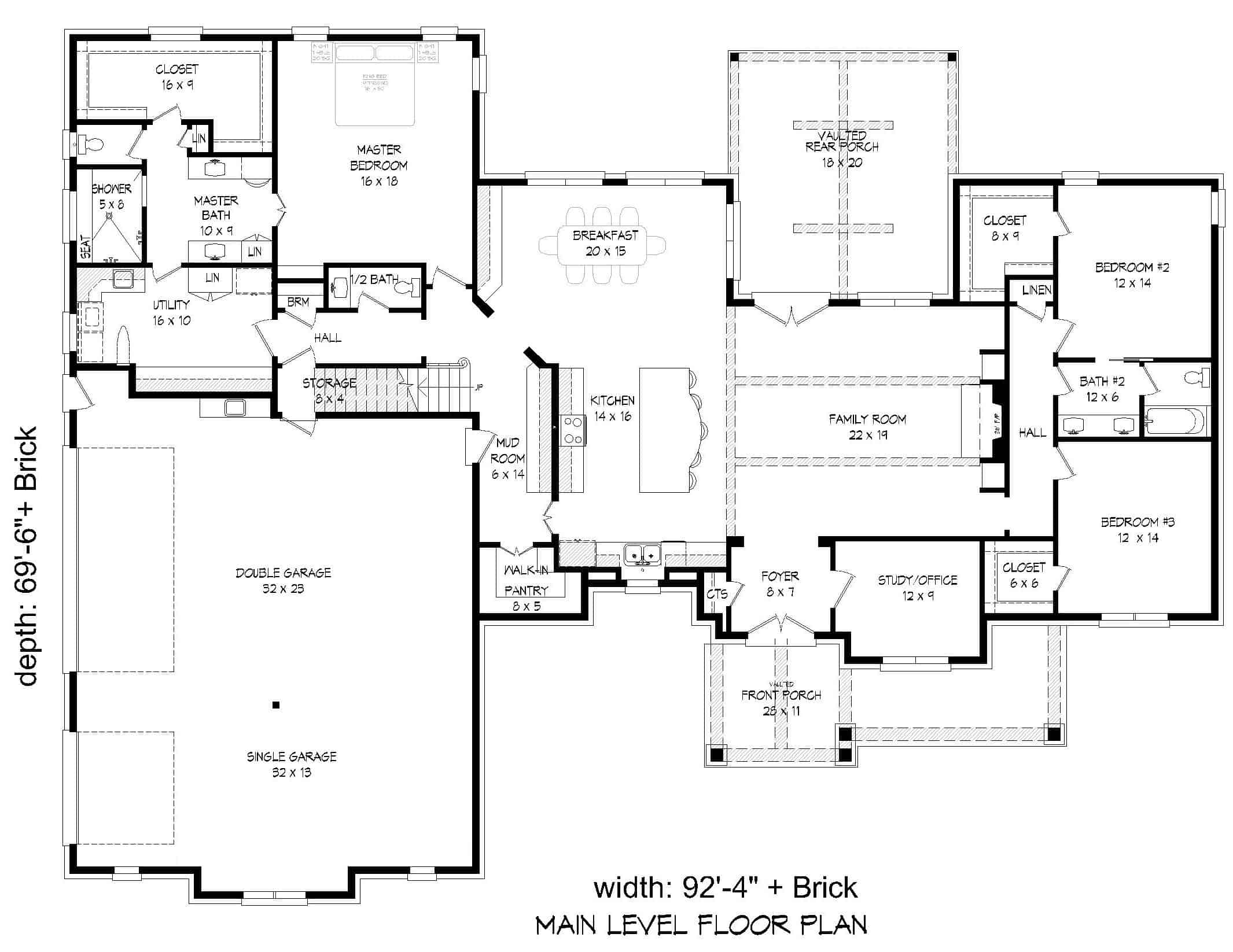 Floor Plan Main Level