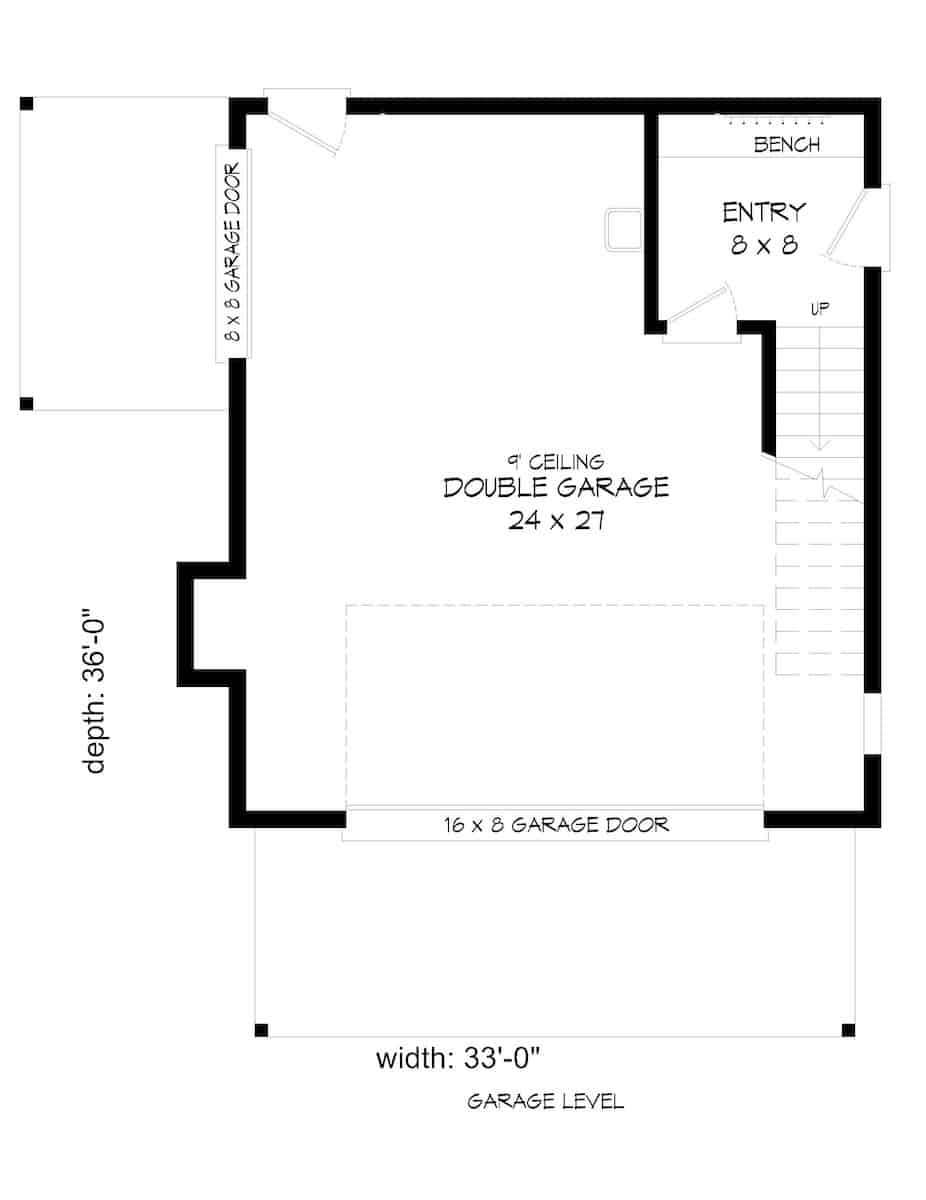 Floor Plan Garage