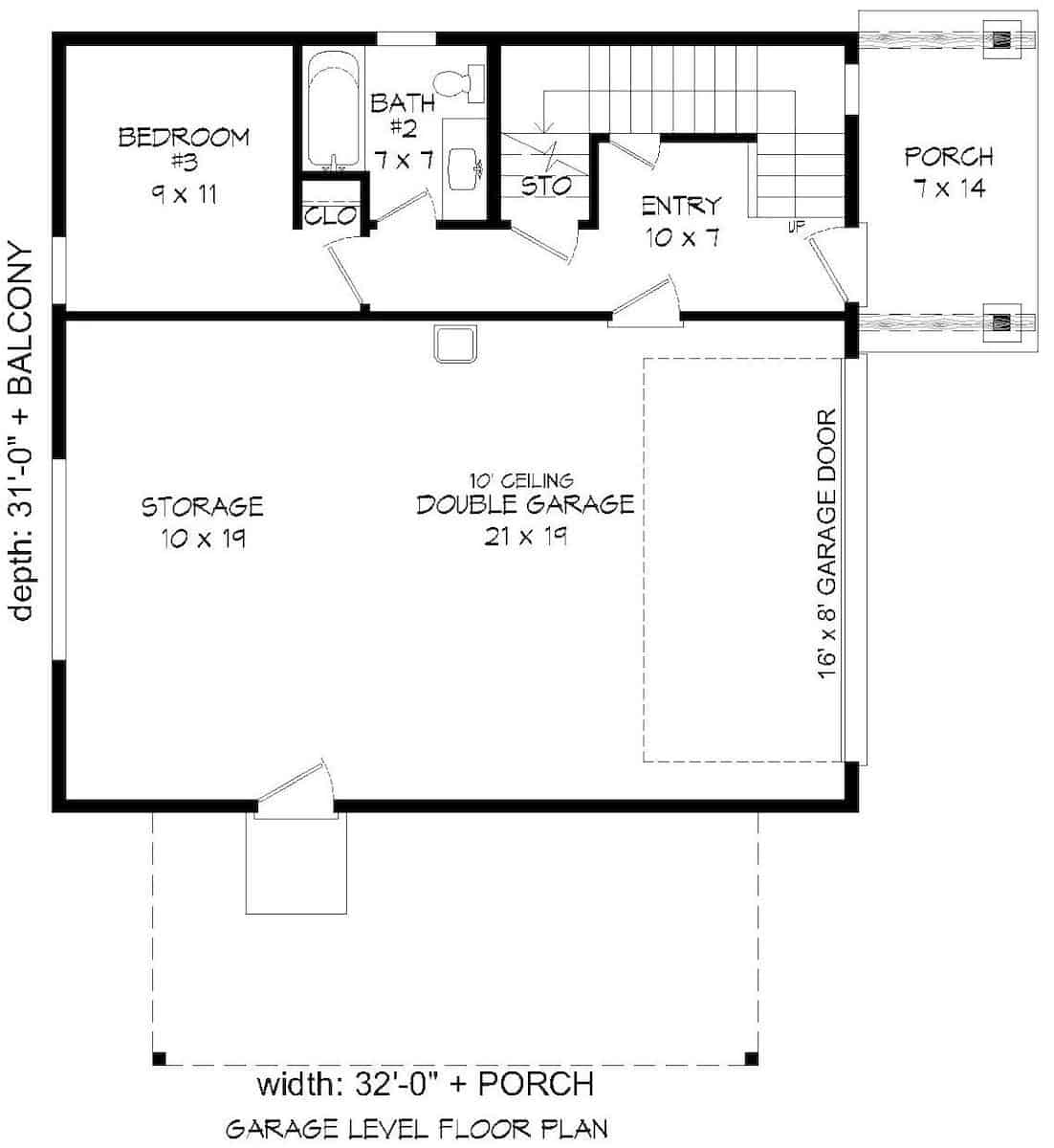 Floor Plan Main Level