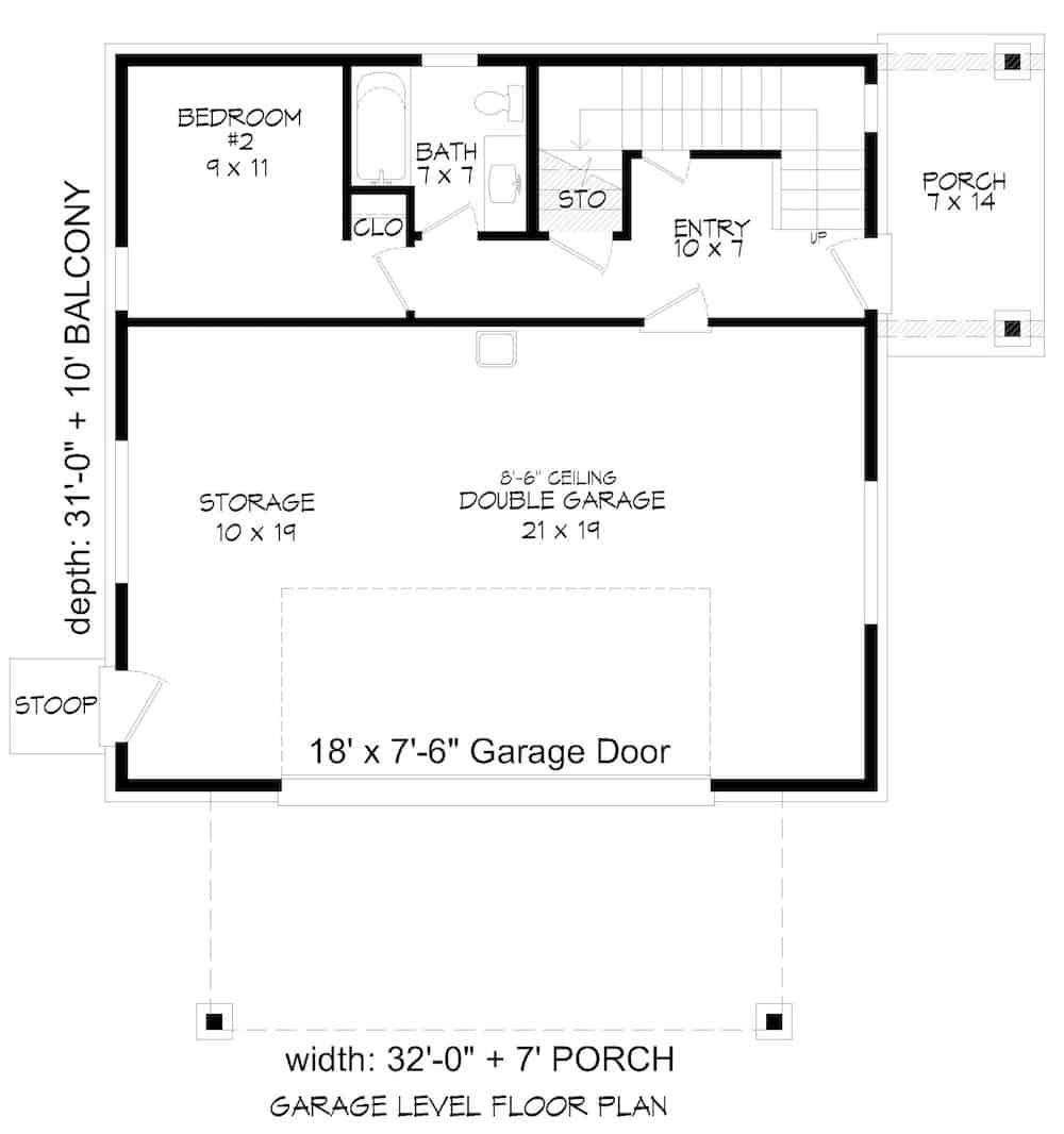 Floor Plan Main Level