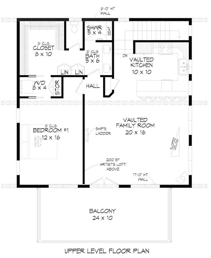 Floor Plan Upper Level