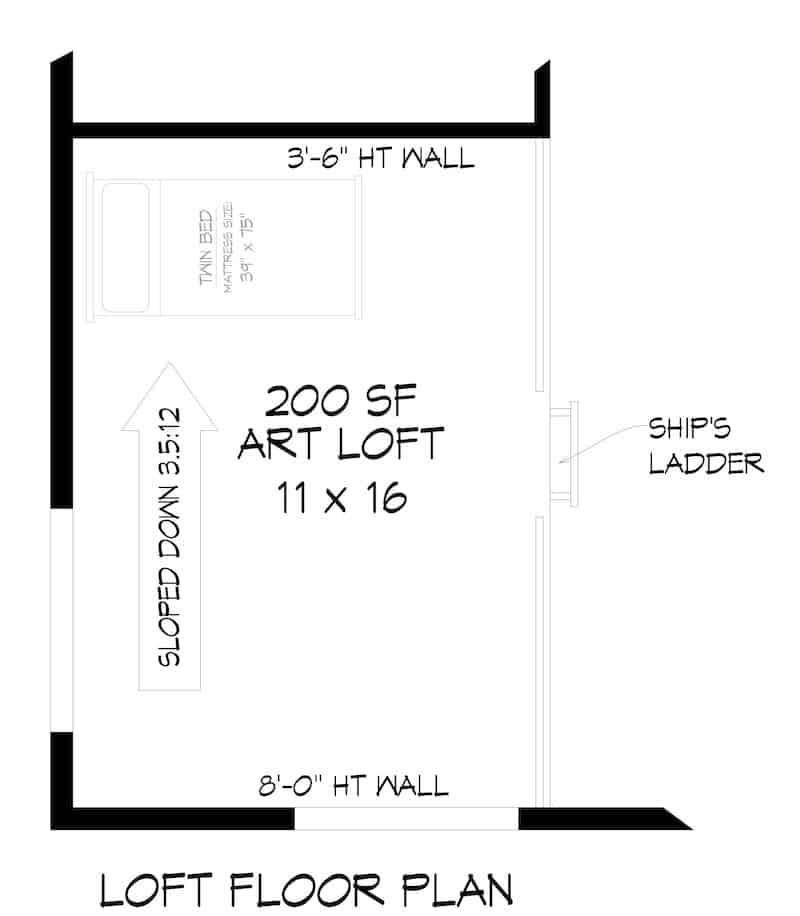 Floor Plan Upper Level