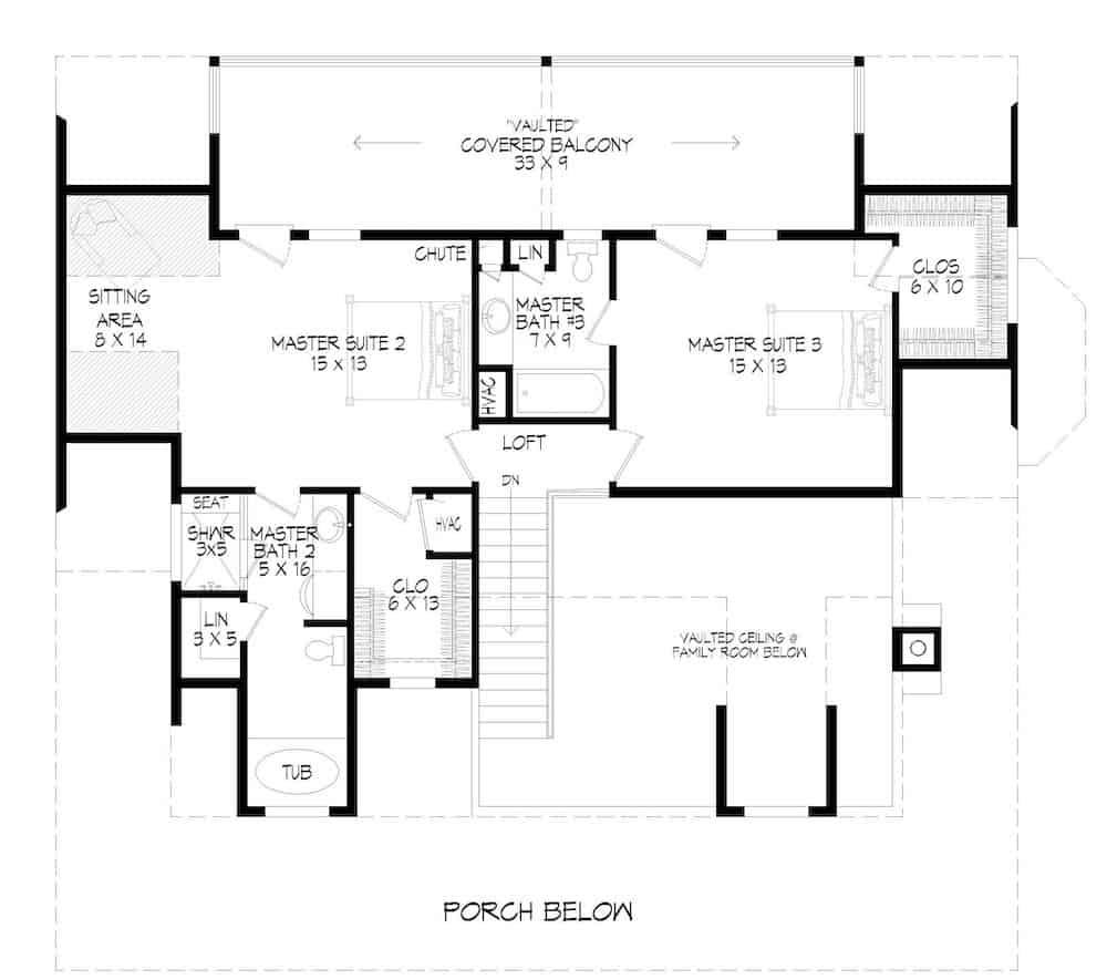 Floor Plan Upper Level