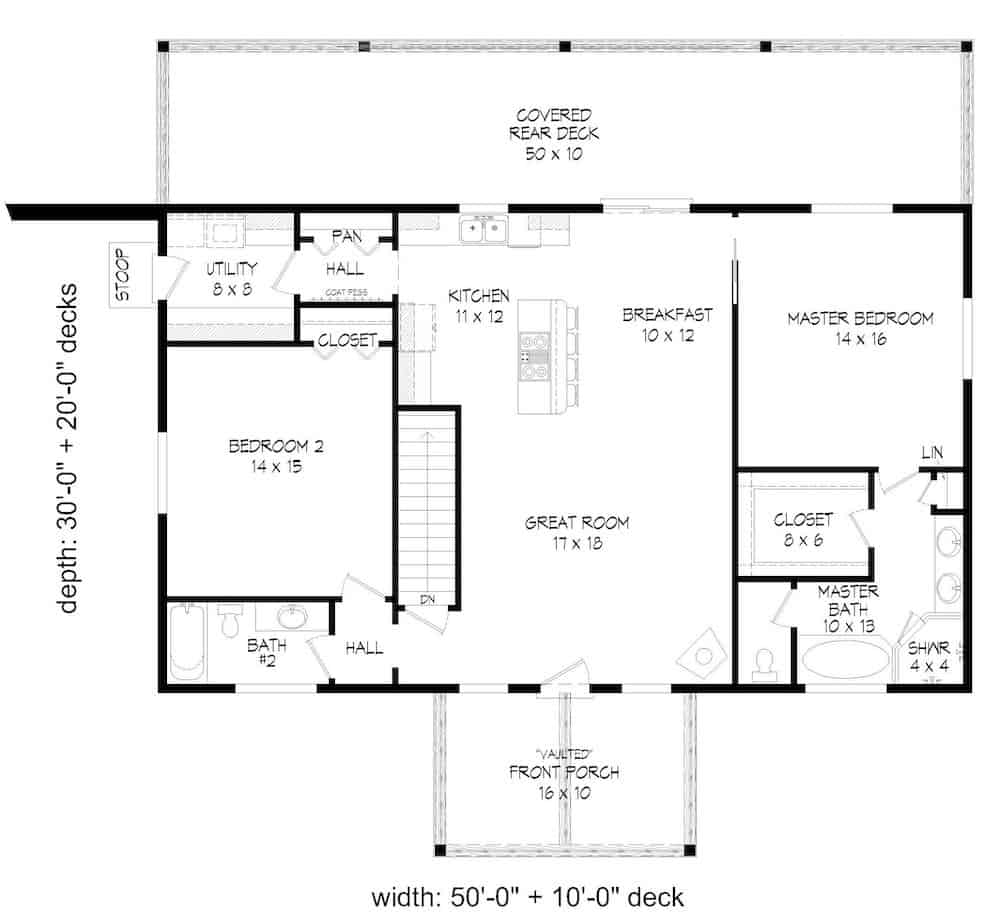 Floor Plan Main Level
