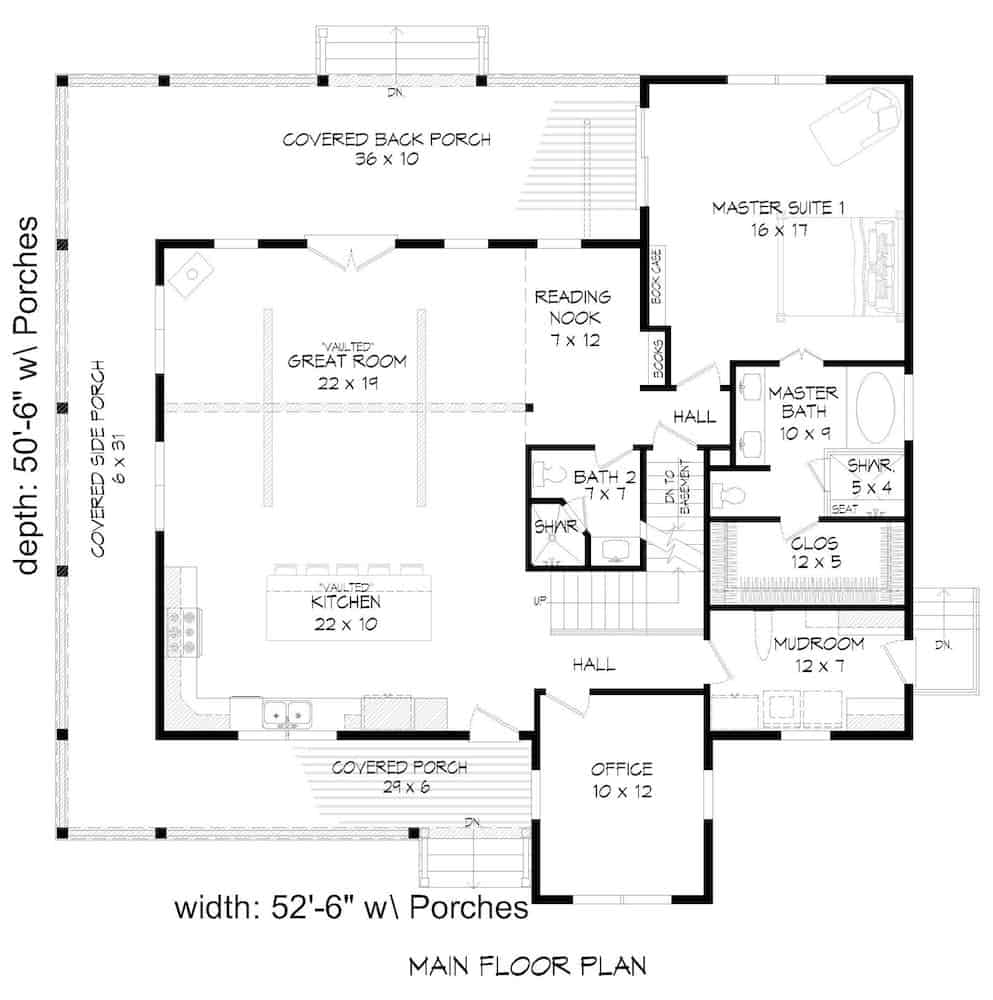 Floor Plan Main Level