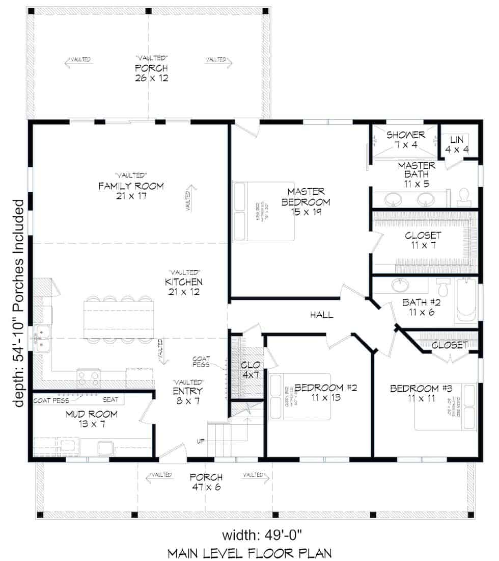 Floor Plan Main Level
