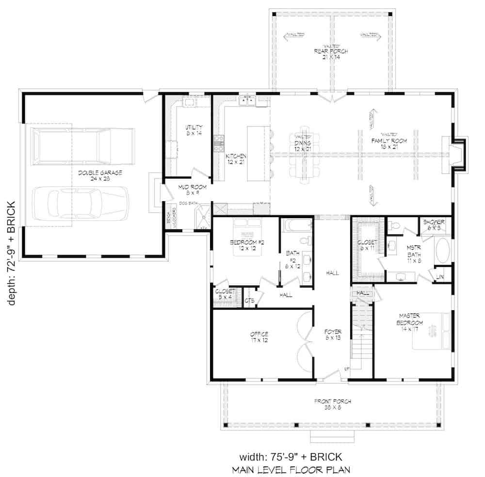 Floor Plan Main Level