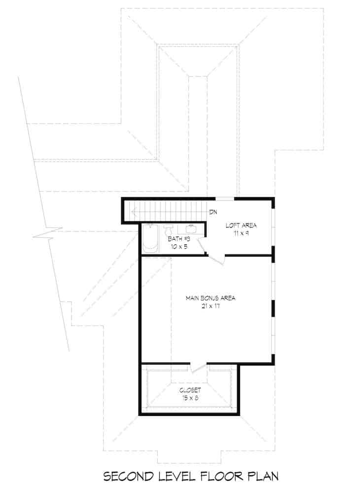 Floor Plan Bonus Room