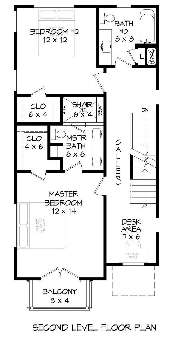 Floor Plan Upper Level