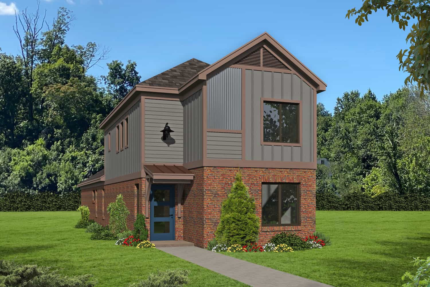 3-Bedroom, 1888 Sq Ft Traditional Home - Plan #196-1278 - Main Exterior