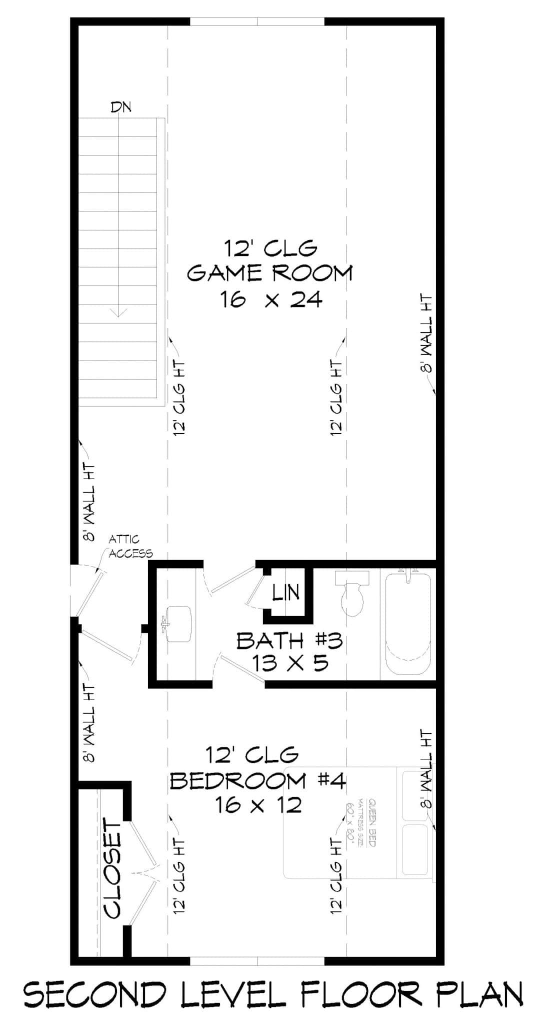 Floor Plan Second Story