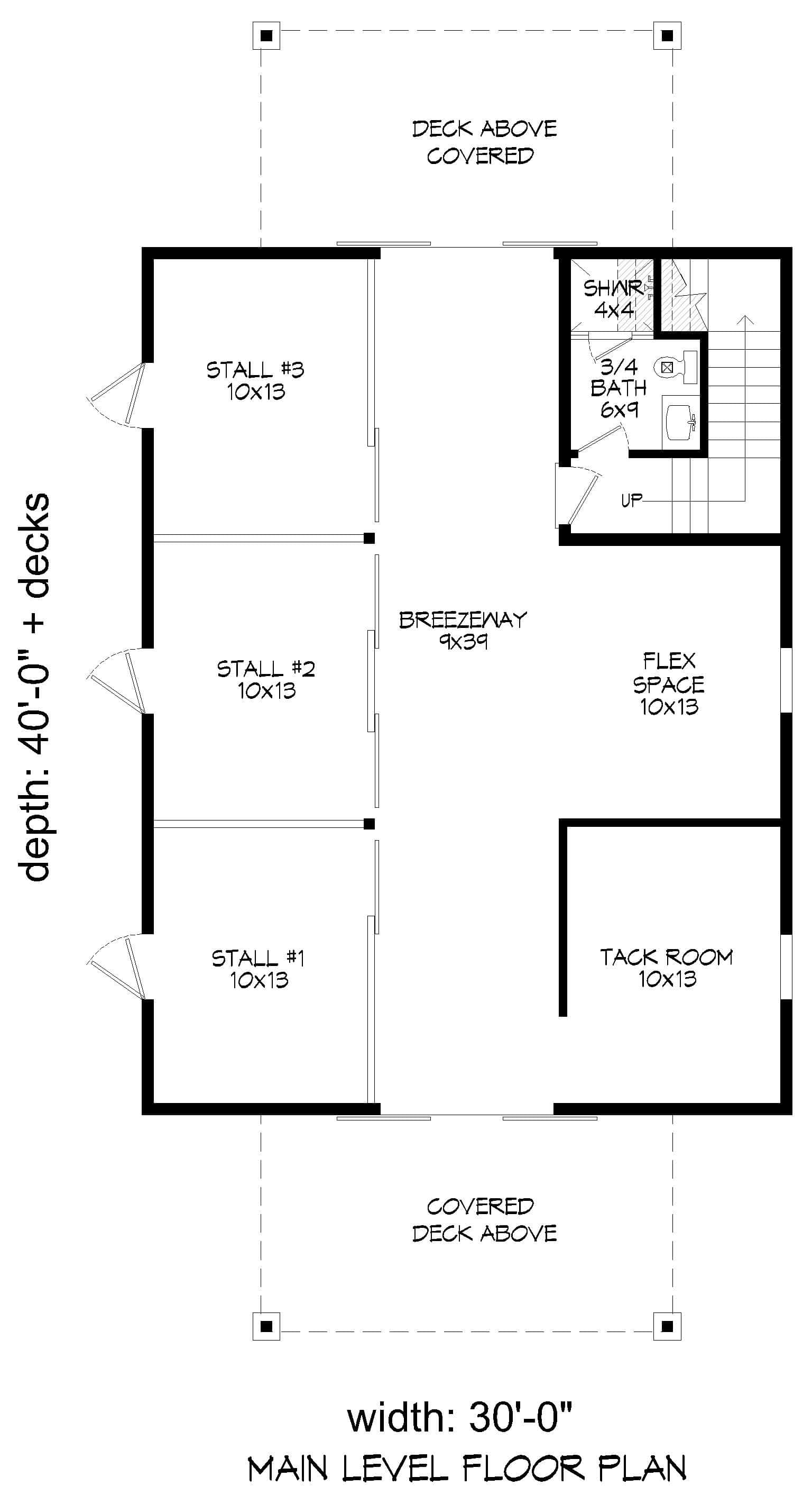 Floor Plan First Story
