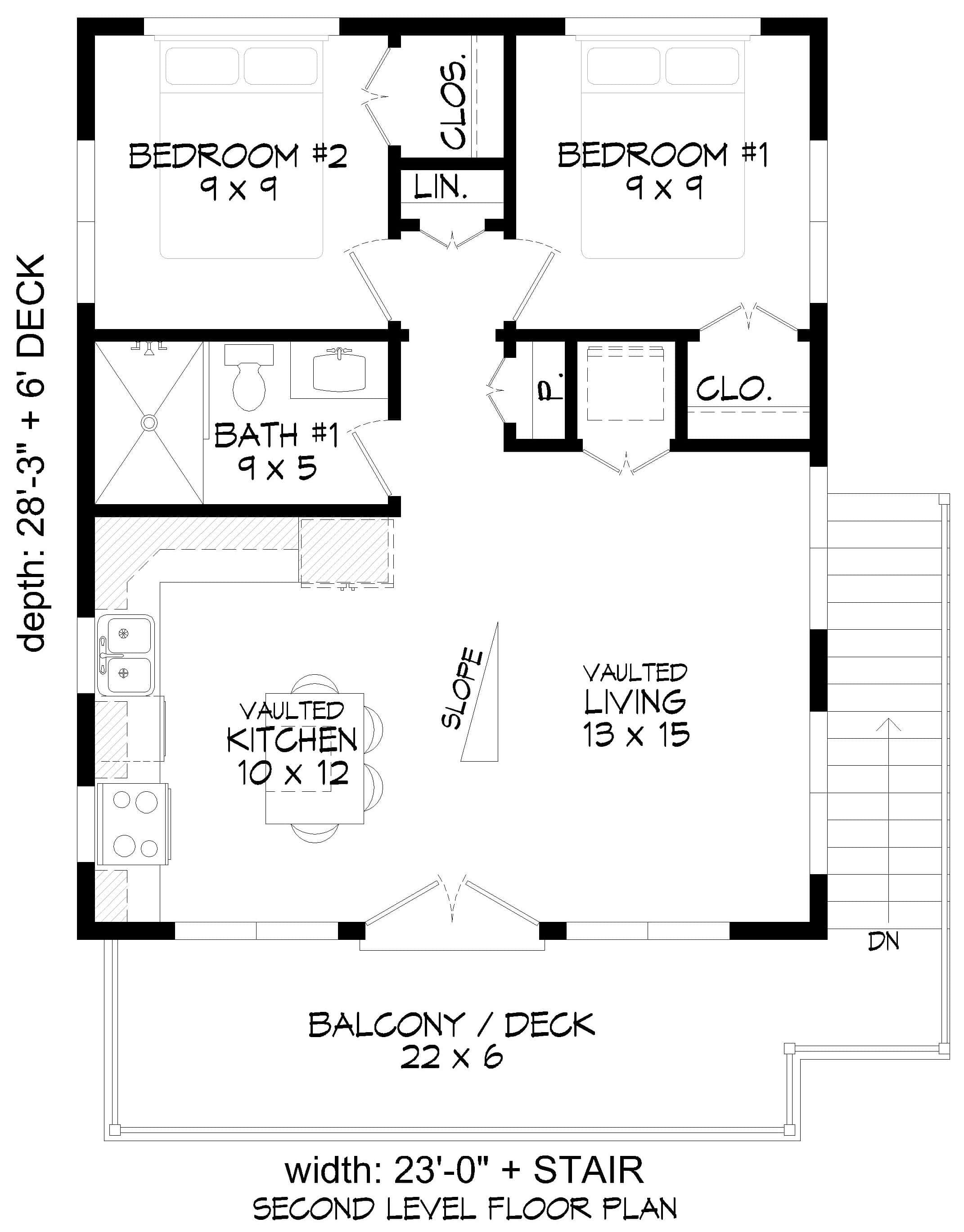 Floor Plan Second Story