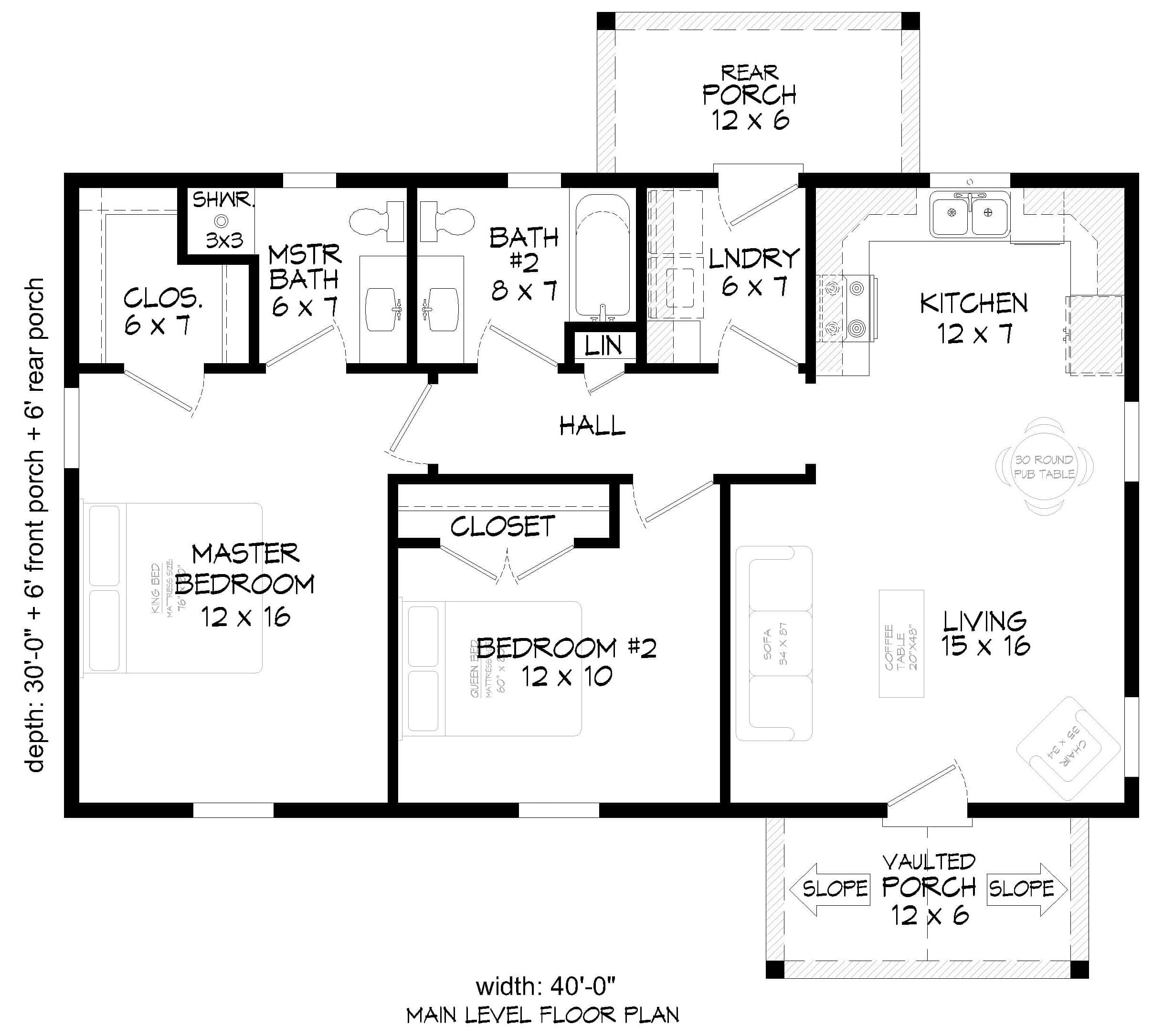 Floor Plan First Story