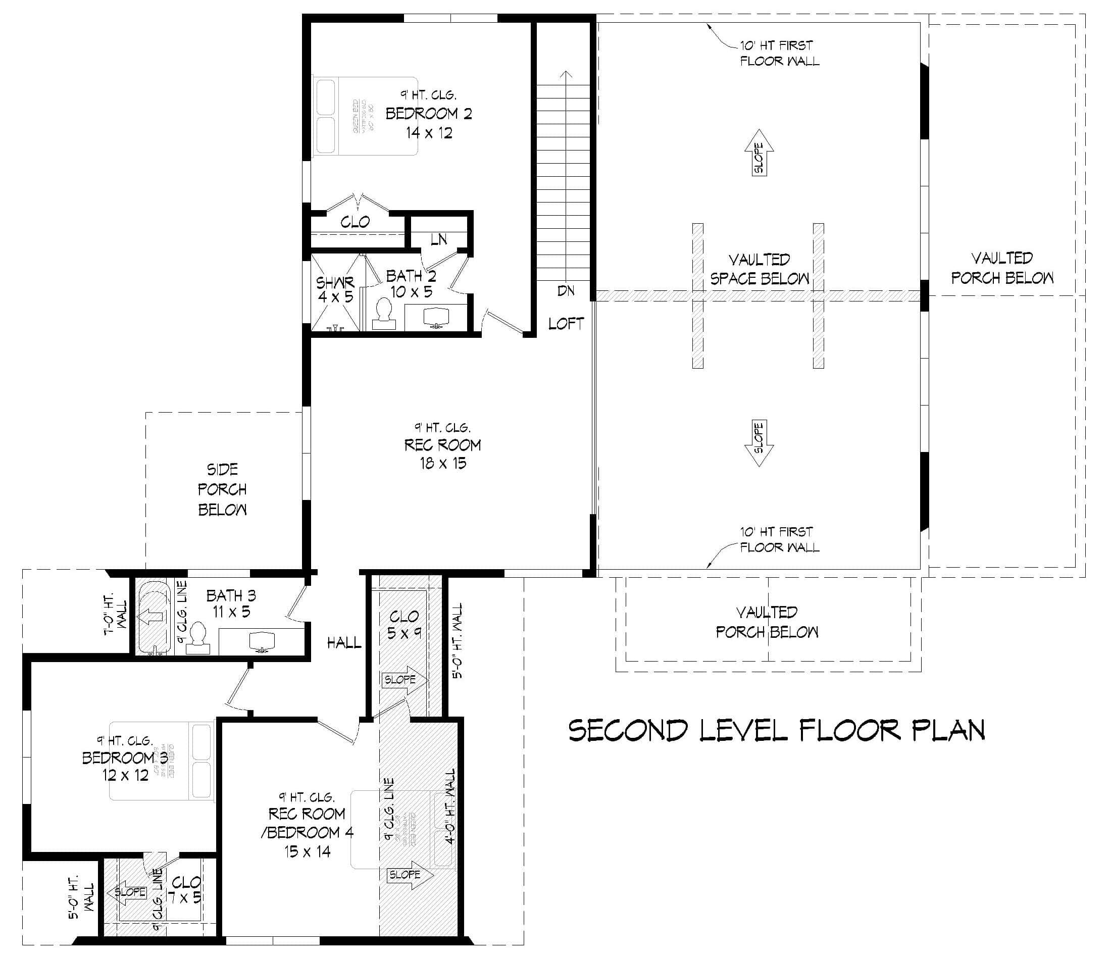 Floor Plan Second Story