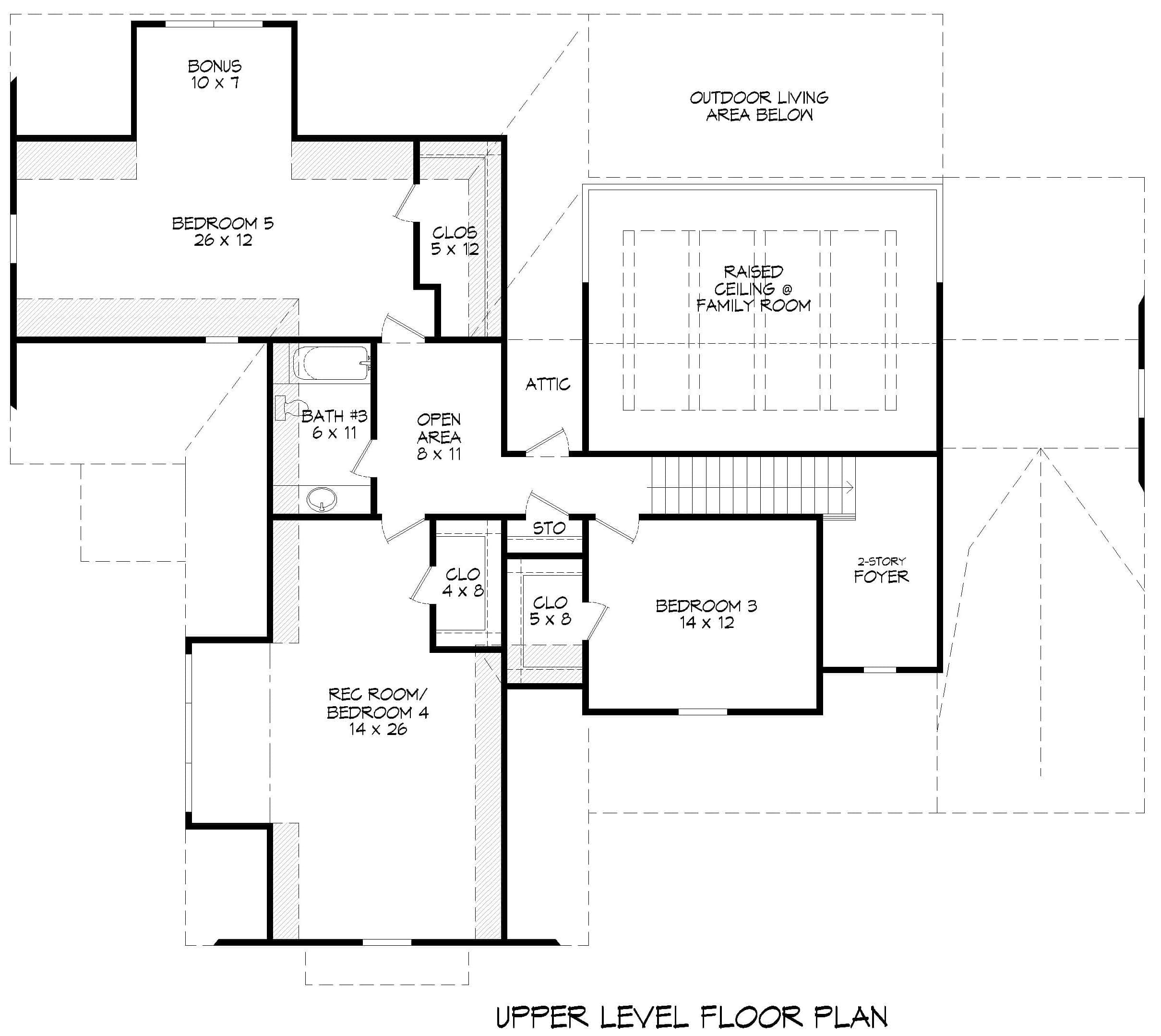 Floor Plan Second Story