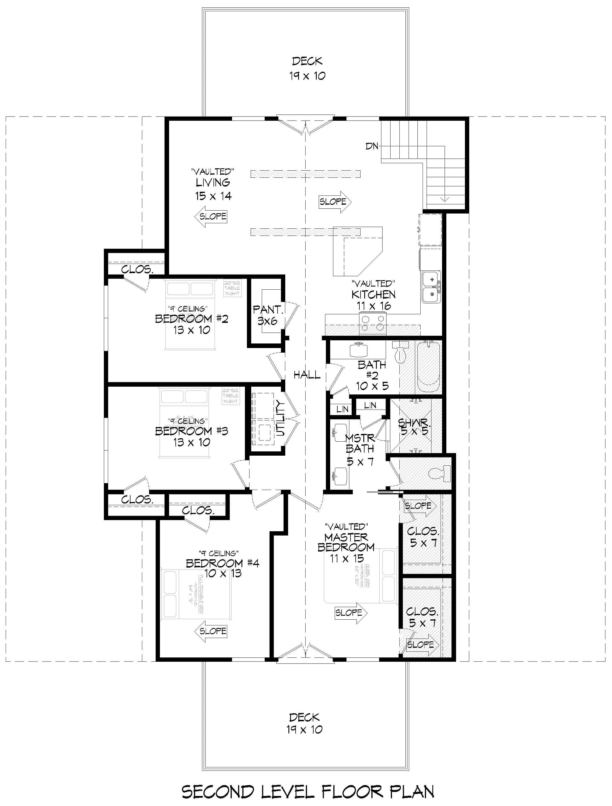 Floor Plan Second Story