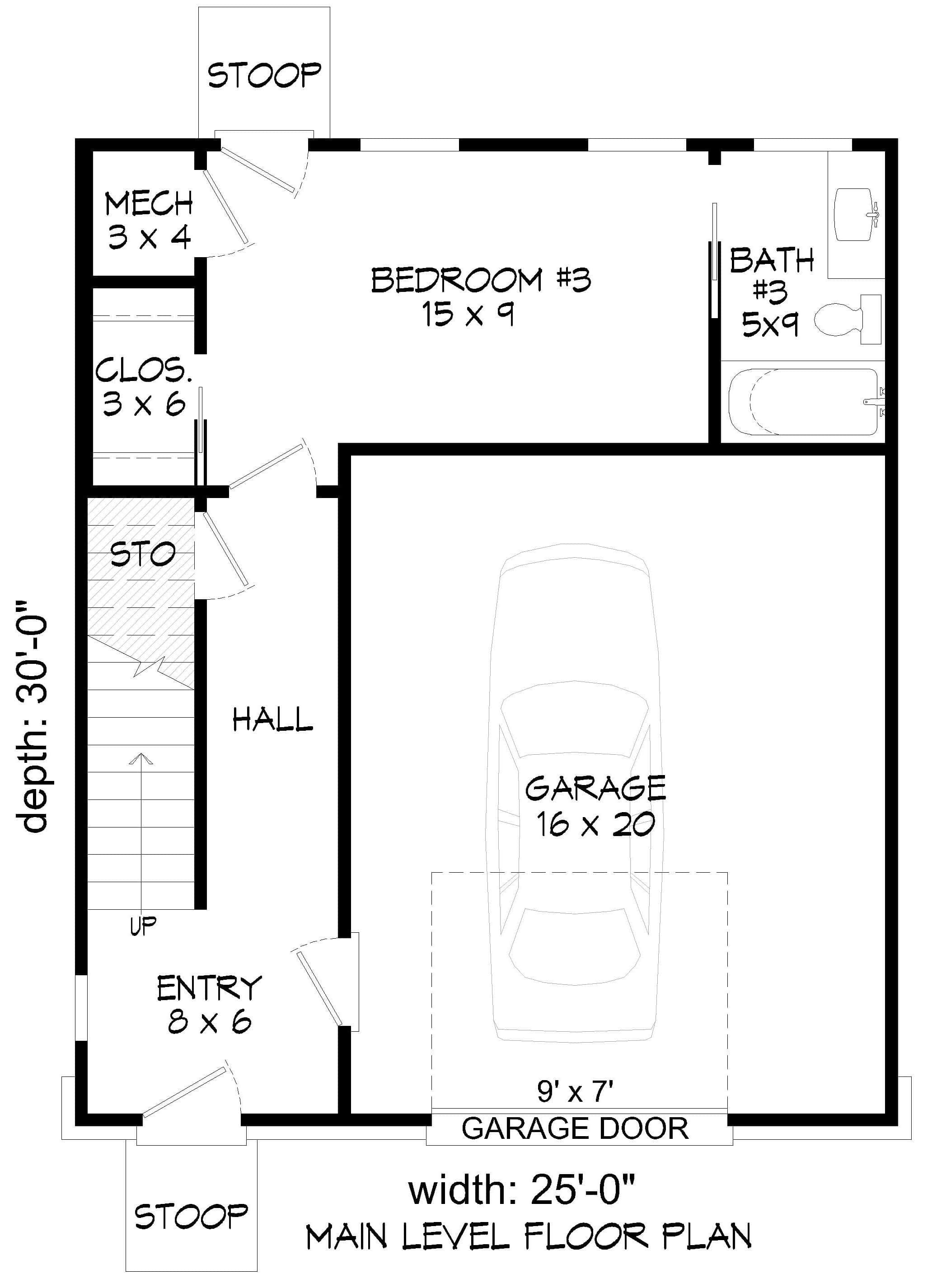 Floor Plan First Story