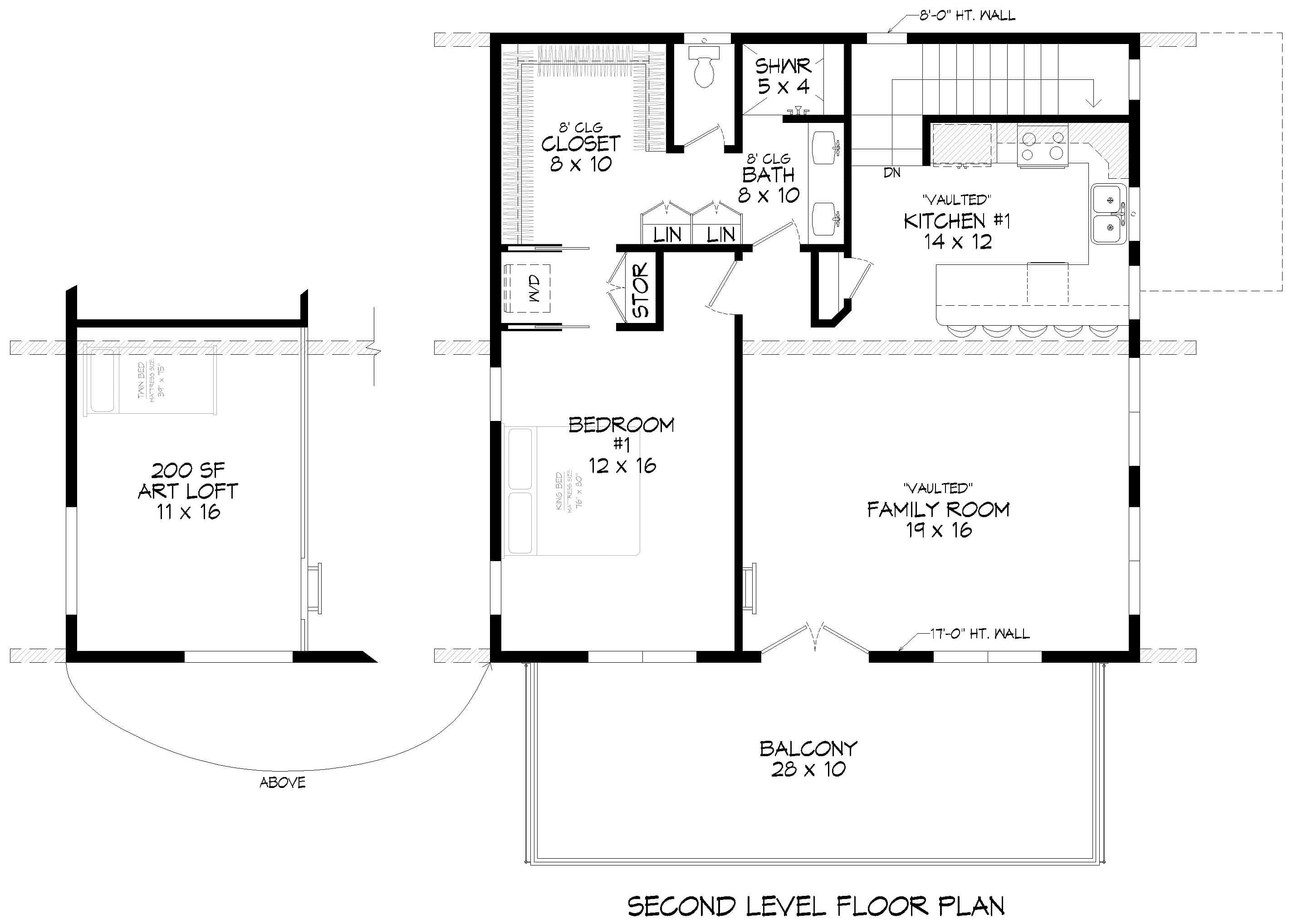 Floor Plan Second Story