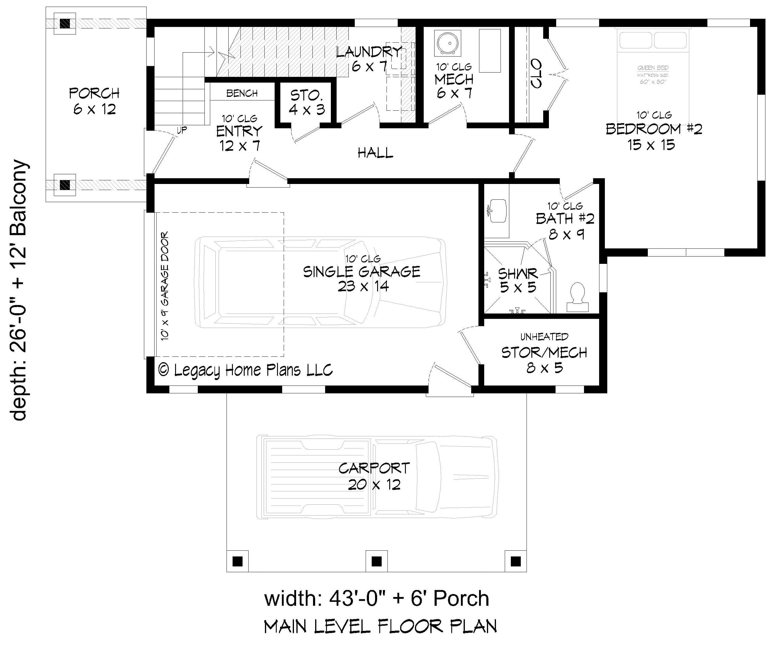 Floor Plan First Story