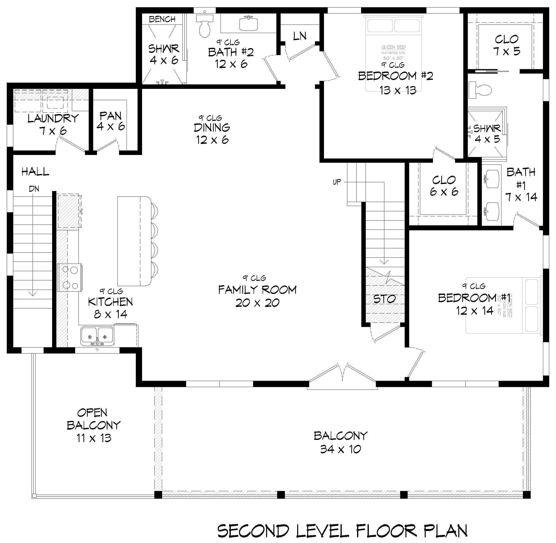 Floor Plan Second Story