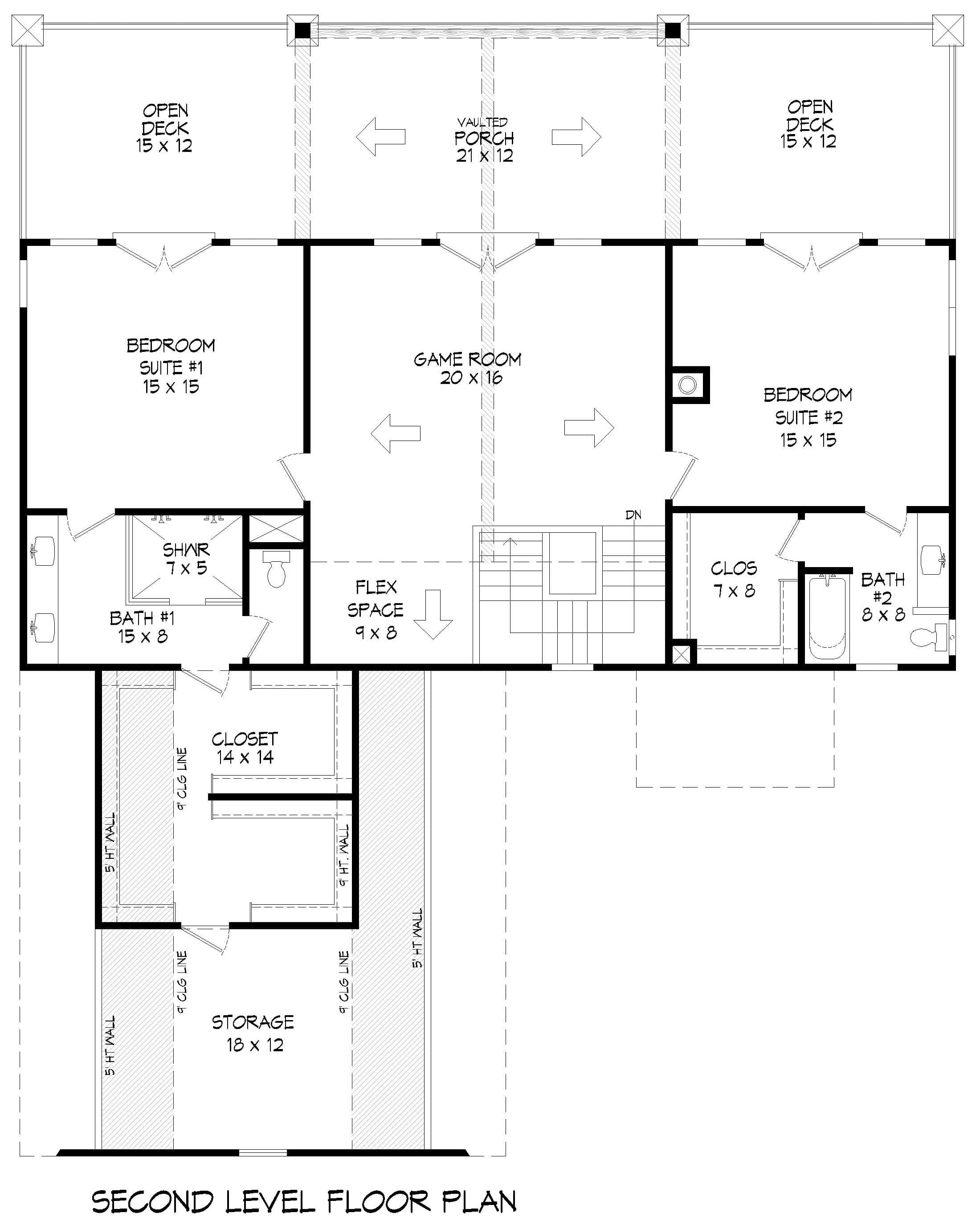 Floor Plan Second Story