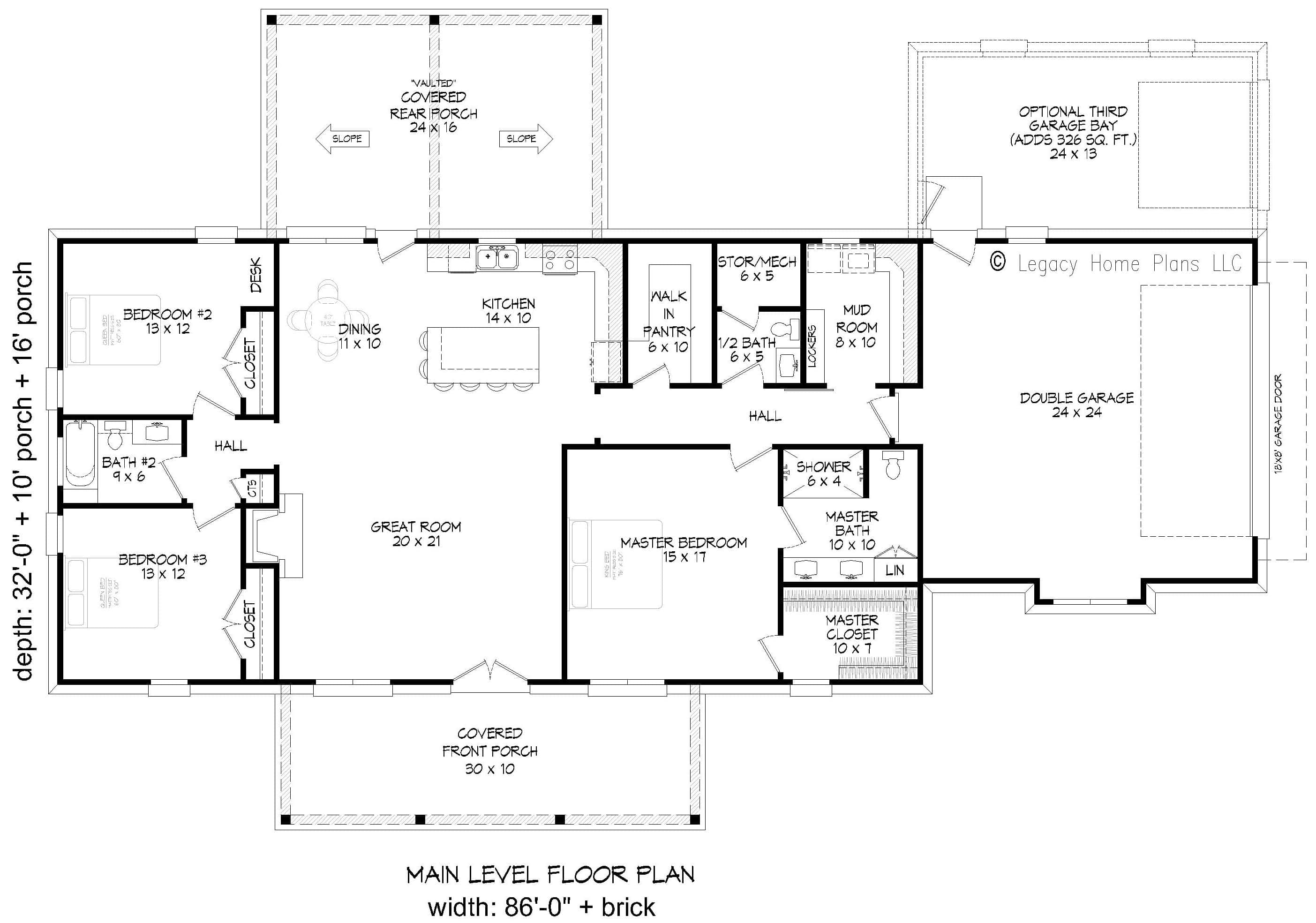 Floor Plan First Story