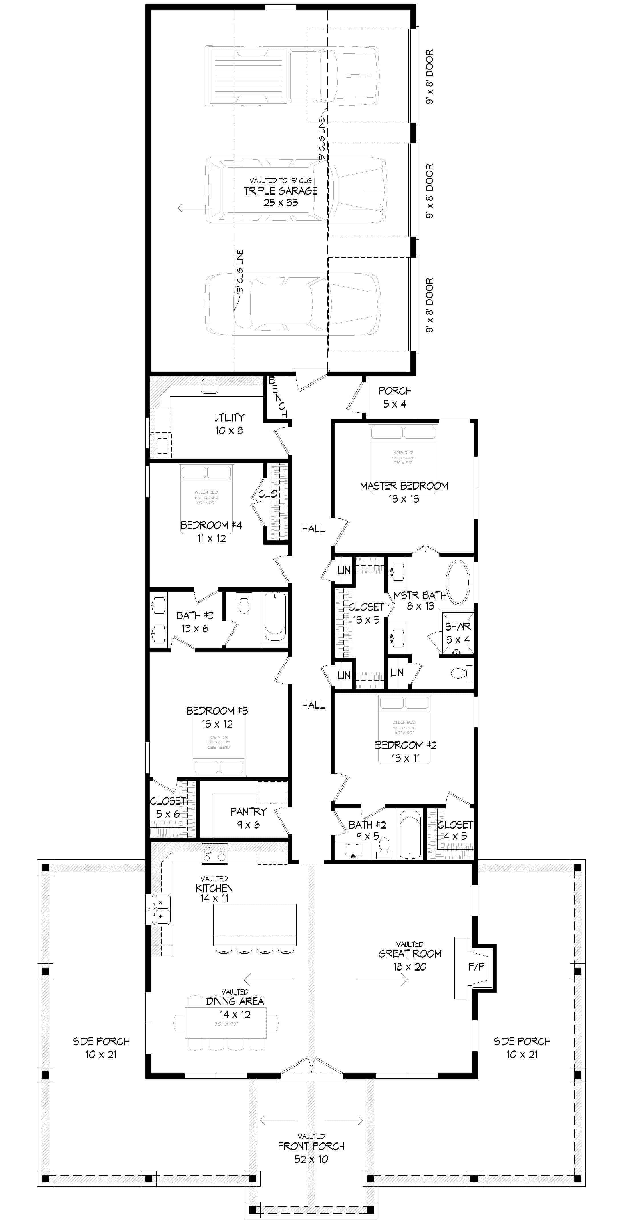 Floor Plan First Story