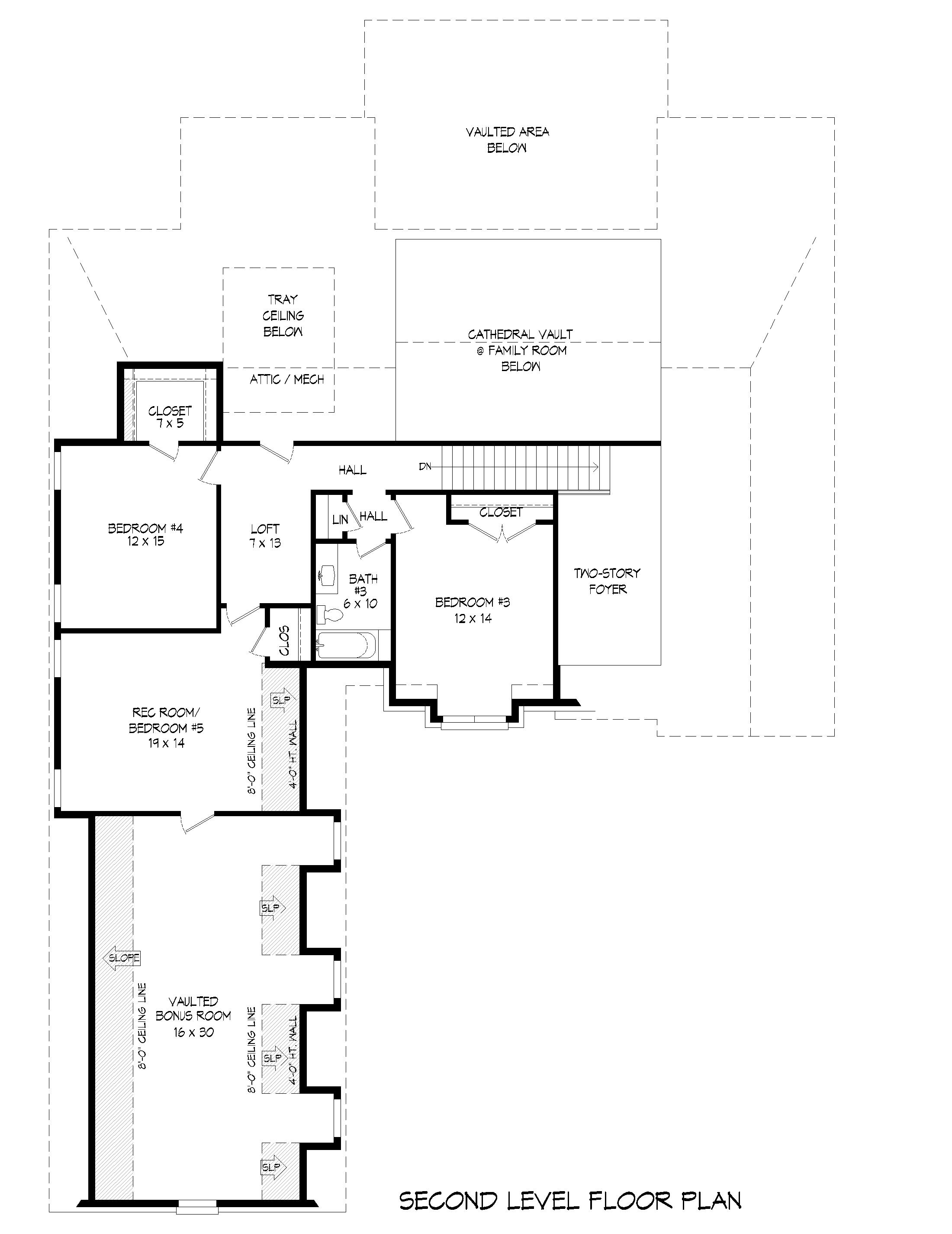 Floor Plan Second Story